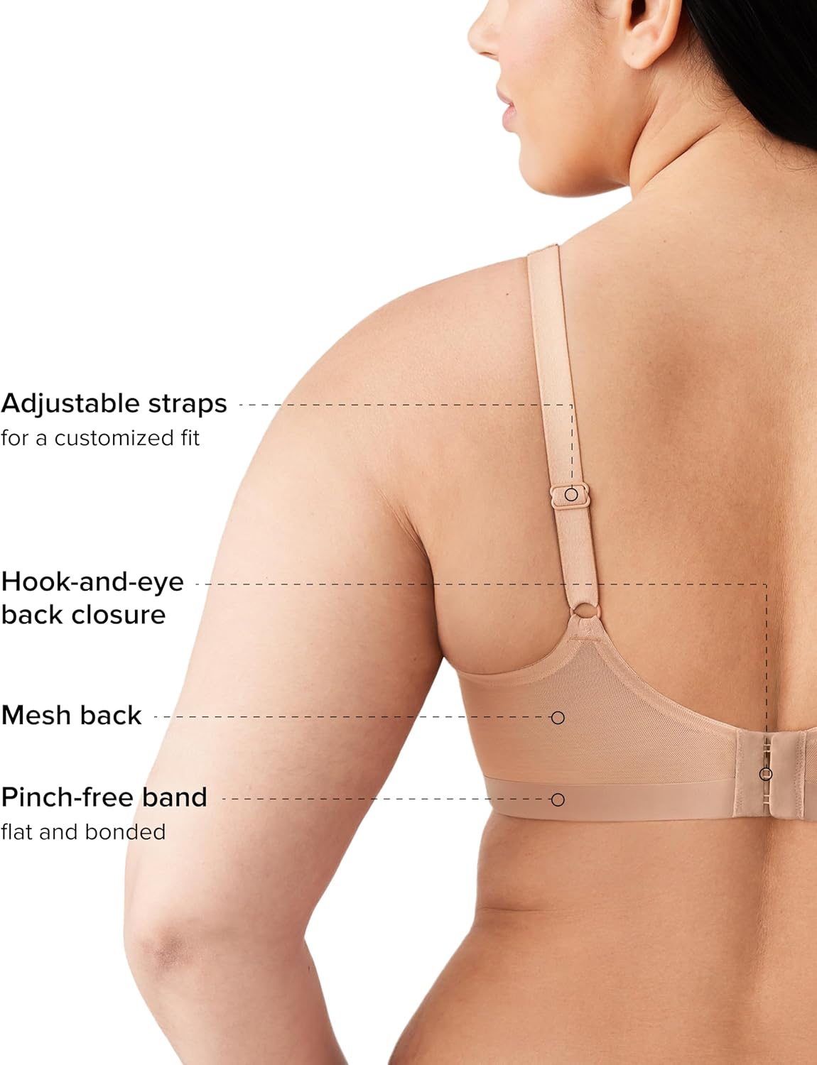 Wacoal Shape Revelation for Pendulous Breasts Underwire 855387