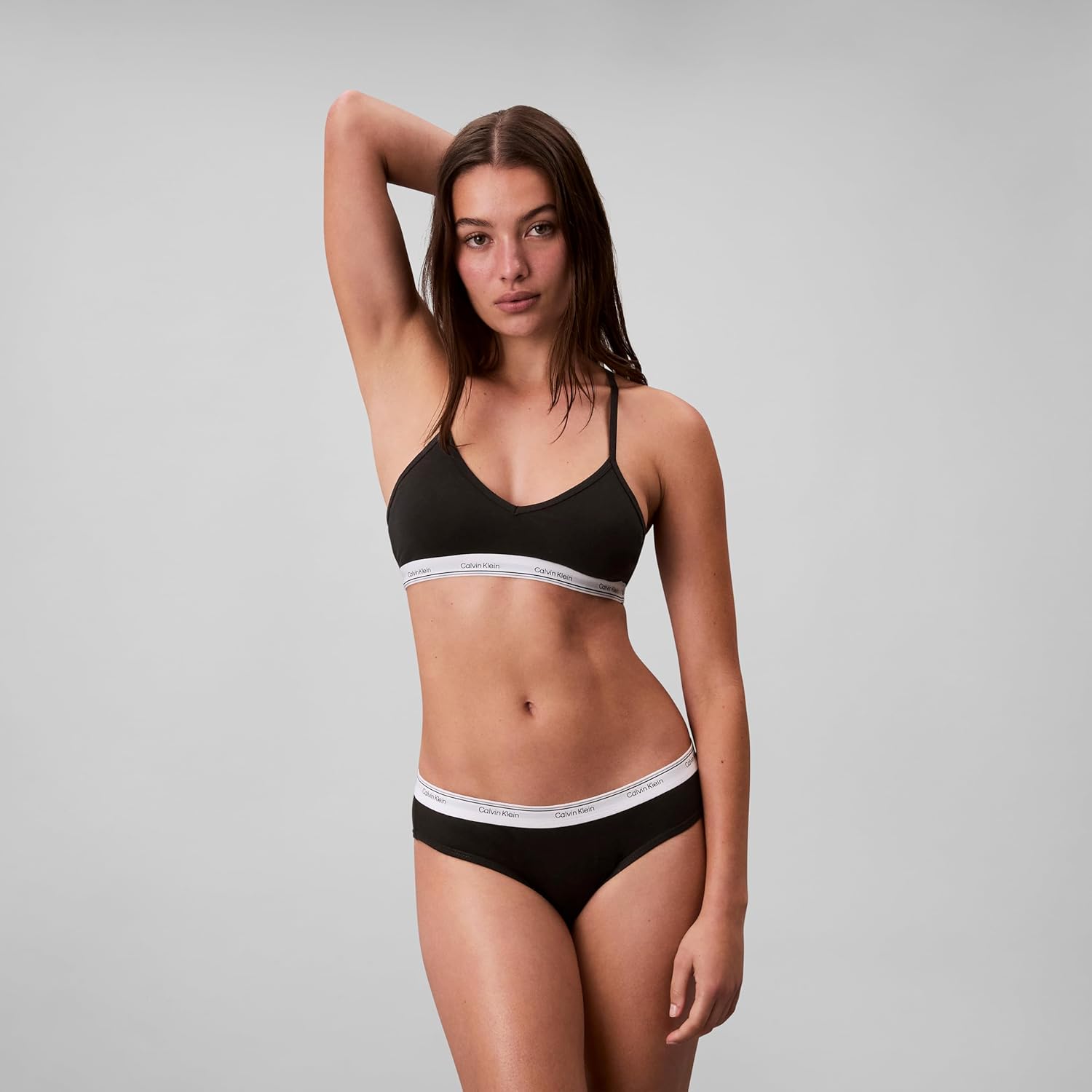 Calvin Klein womens Balance Cotton Stretch Bikini Panties, 3 Pack - Image 6