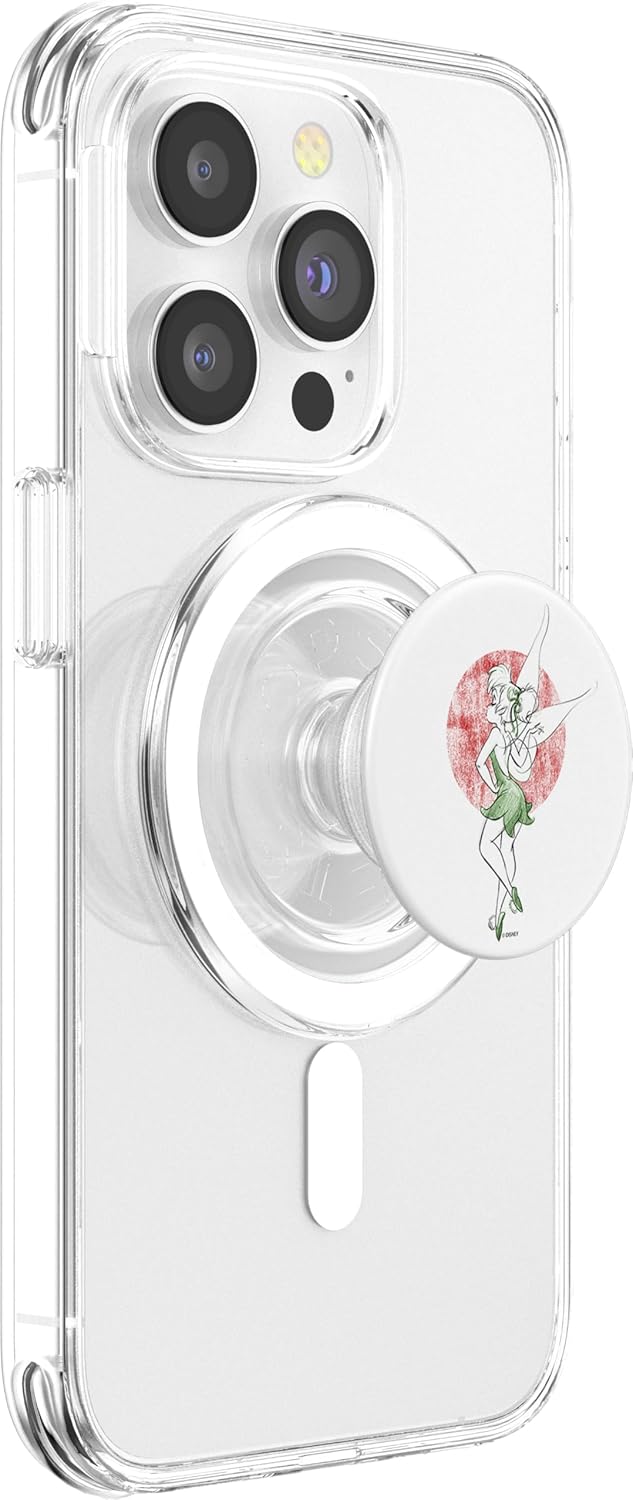 Disney Peter Pan Tinkerbell in the Sun Sketch PopSockets MagSafe PopGrip for iPhone