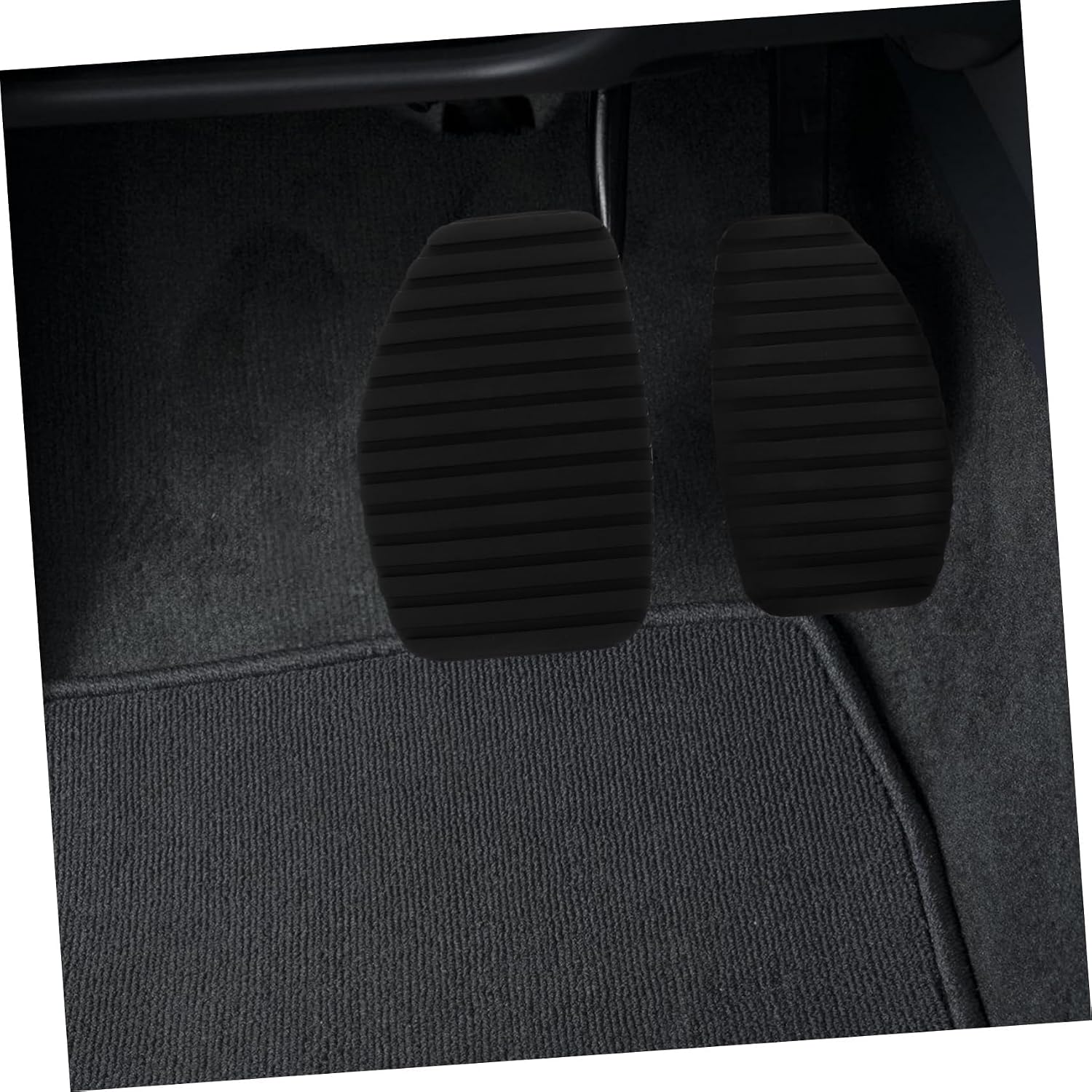 BESTOYARD 1set Automotive Clutch Pad Brake Accessories Replacement Pedal Pad Cover Compatible Noise Reduction and Non-Slip Design