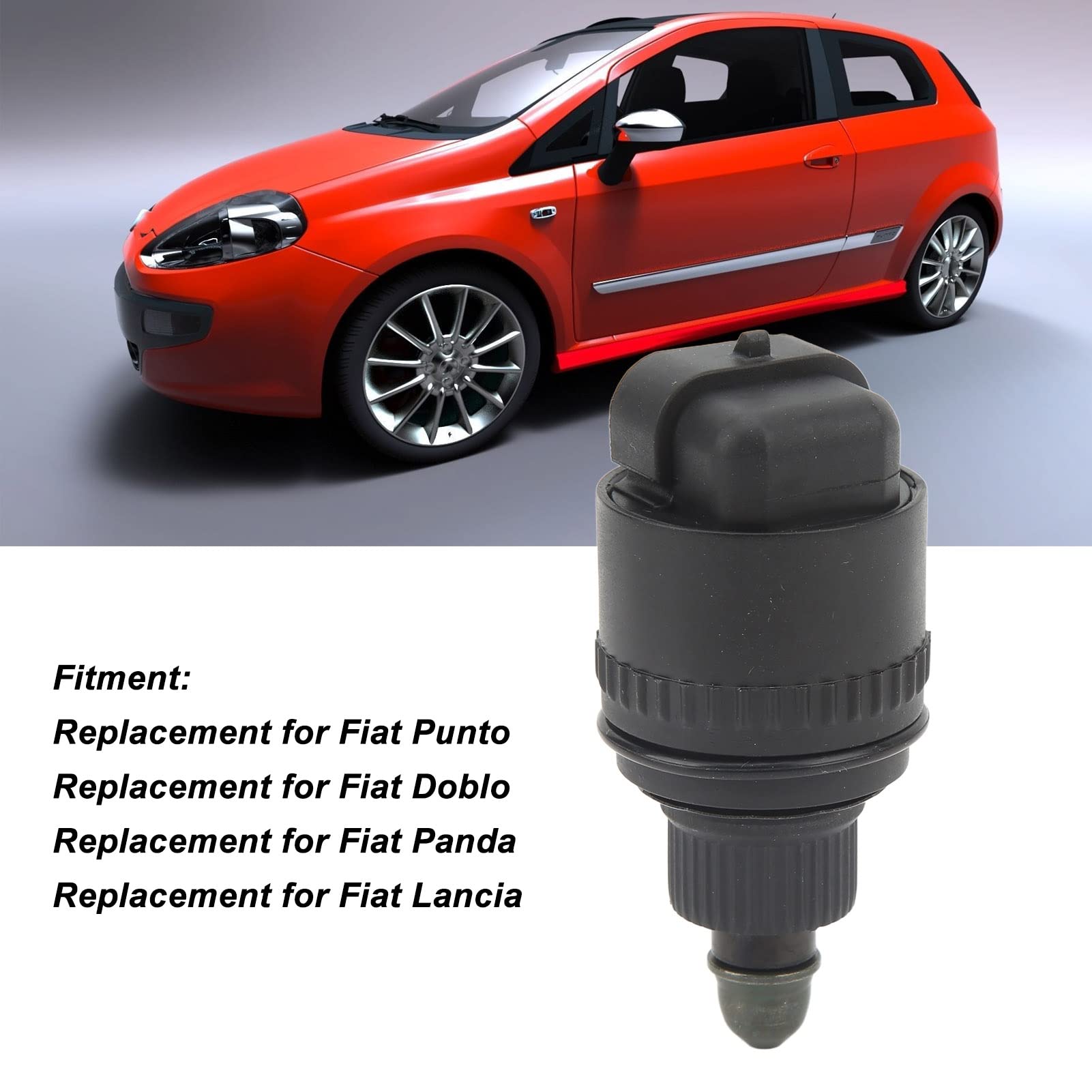 Aramox Valvola di Sfiato del Serbatoio del Carburante, Valvola di Controllo dell'Aria al Minimo Alternatore e Generatore del Motore Iac per Punto Doblo Panda OE: