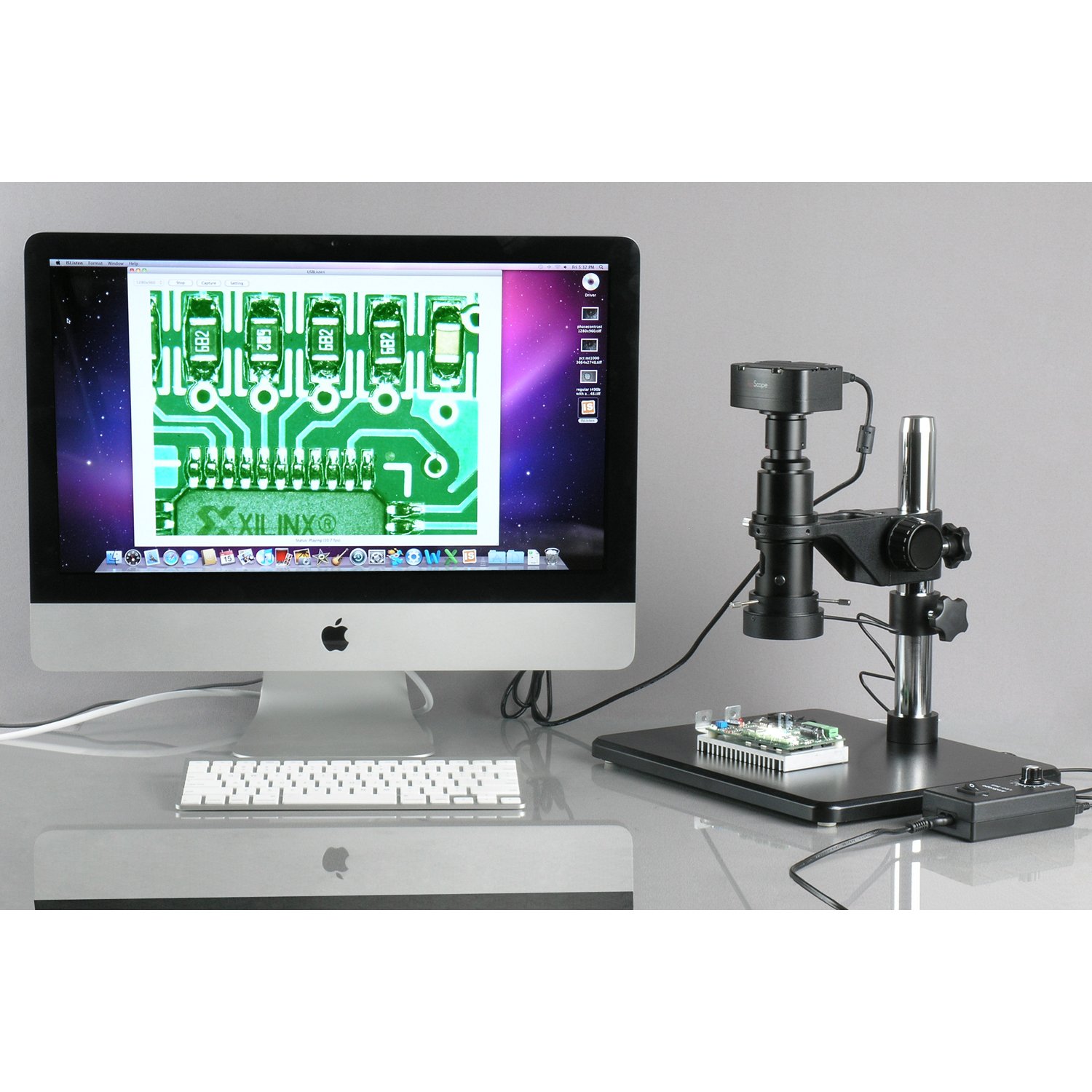 Microscopio Computer Windows Mac Microscopio Digitale SWIFT EC5R 5MP - Oculare USB Per Windows/Mac, 2592x1944 Fotocamera Microscopio 5 Megapixel