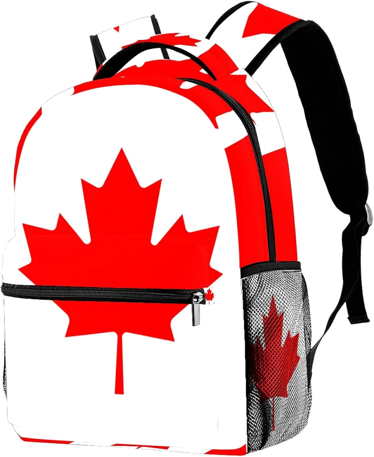 Zainetto da Donna Zaino Casual Moda per Adolescenti Zainetti per Bambini  Carina Leggero per Asilo Elementare Bandiera del Canada 29.4x20x40cm :  Amazon.it: Valigeria