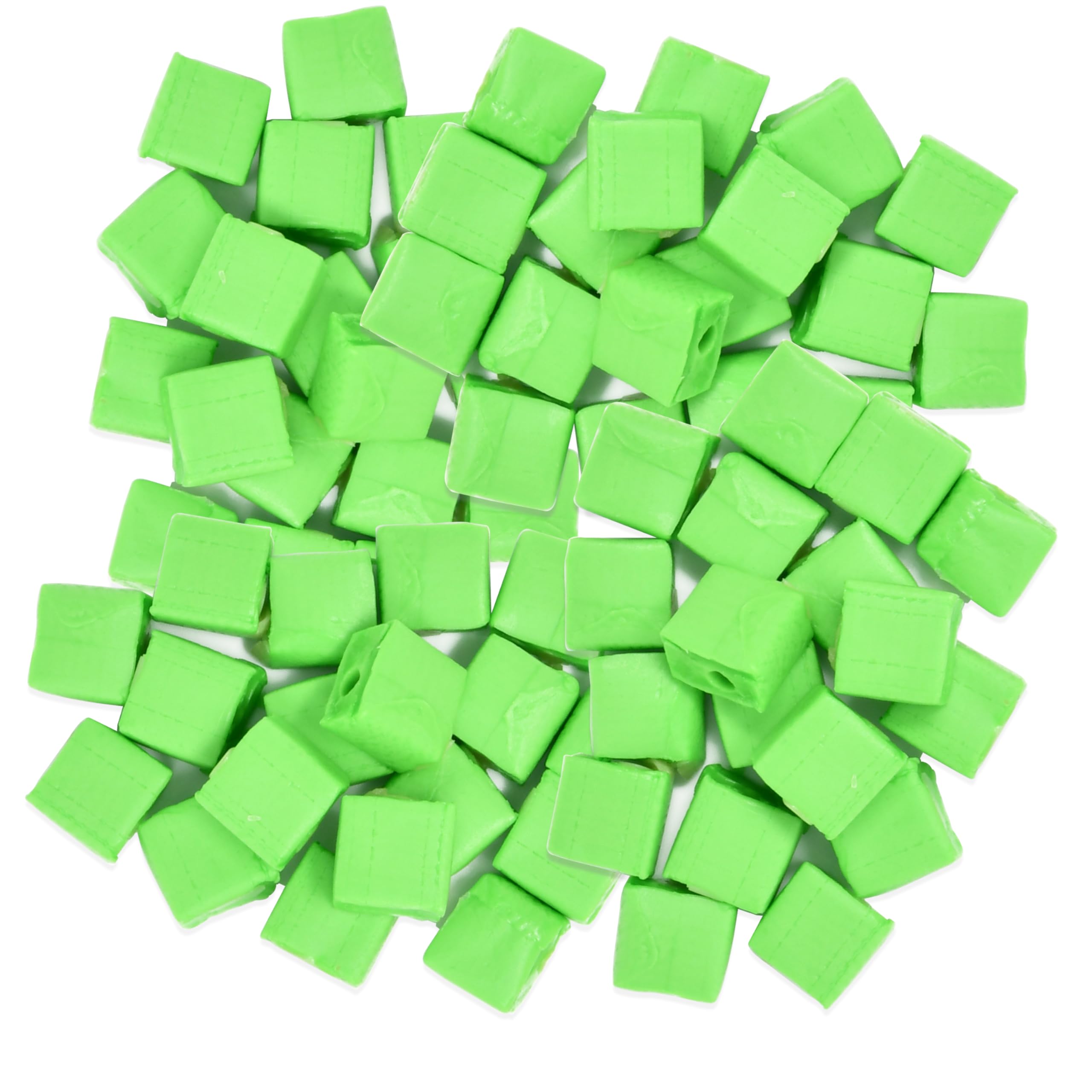 NOSH PACKIndividually Wrapped Soft Chewy Taffy Candy, Sour Apple, 2LB