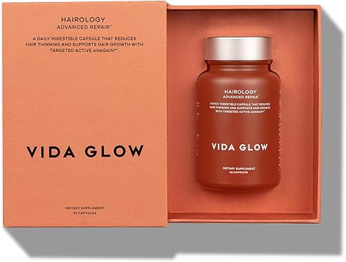Miniatura 6 de Vida Glow Hairology Cápsulas para crecimiento y crecimiento del cabello Apoya el cabello más grueso, más fuerte, reduce el adelgazamiento y la