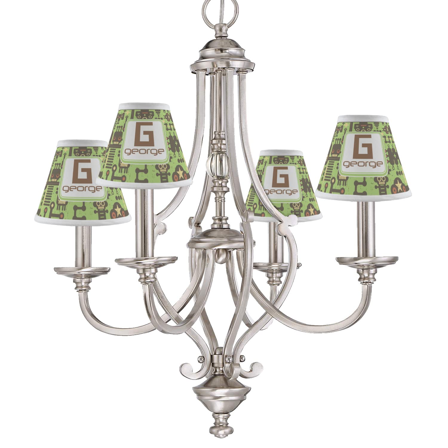 RNK Shops Personalized Industrial Robot 1 Chandelier Lamp Shade