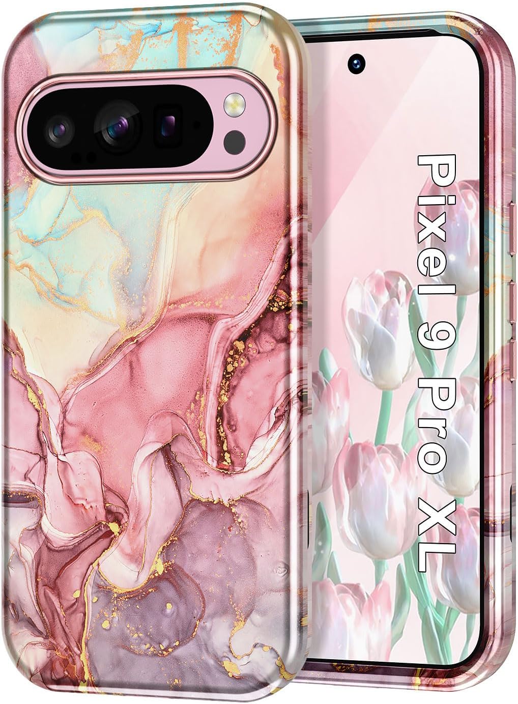 BORYA Google Pixel 9 / Google Pixel 9 Pro Silicone Case Ultra Thin - View #4