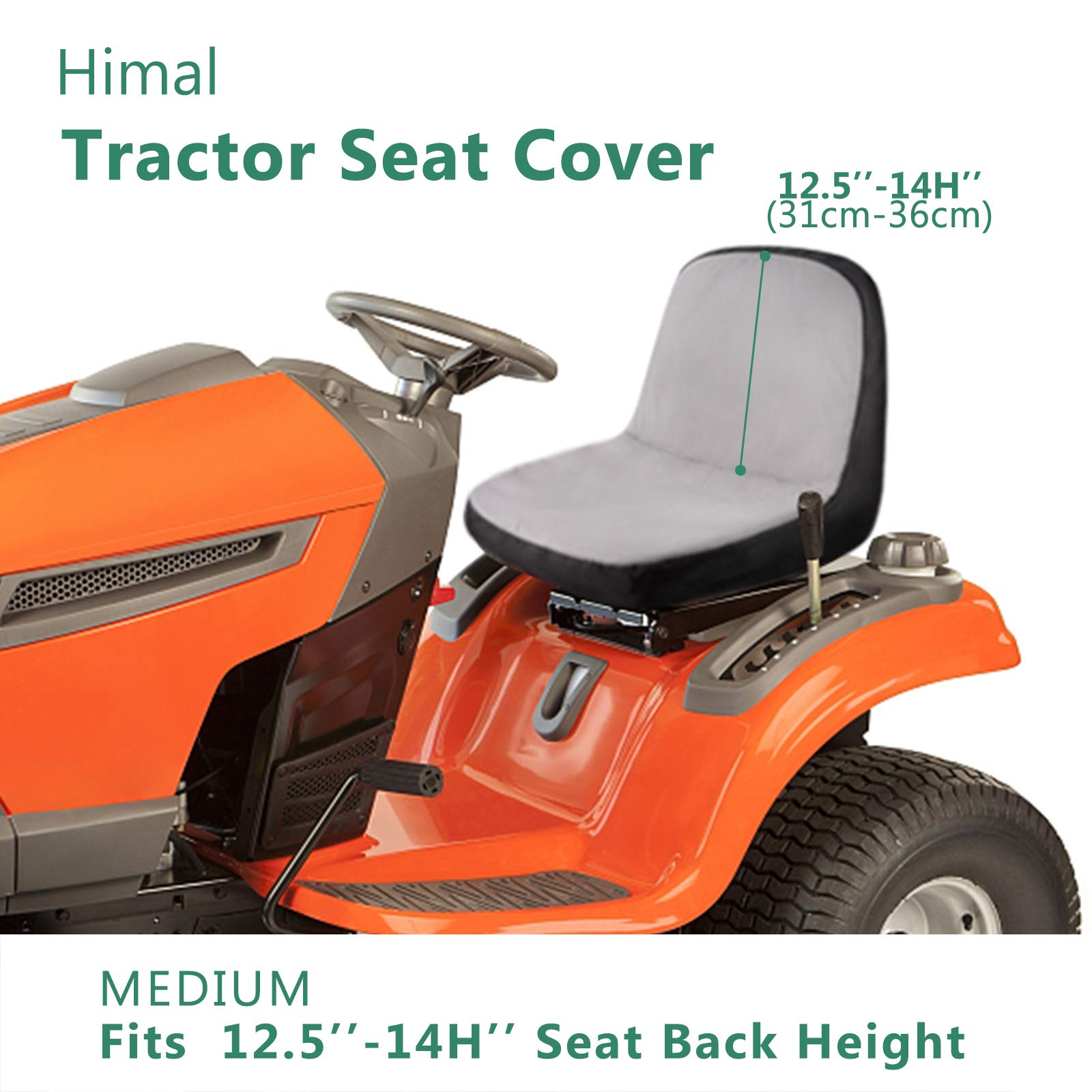 Himal Riding Lawn Mower Seat Cover Durable 600d Polyester Oxford