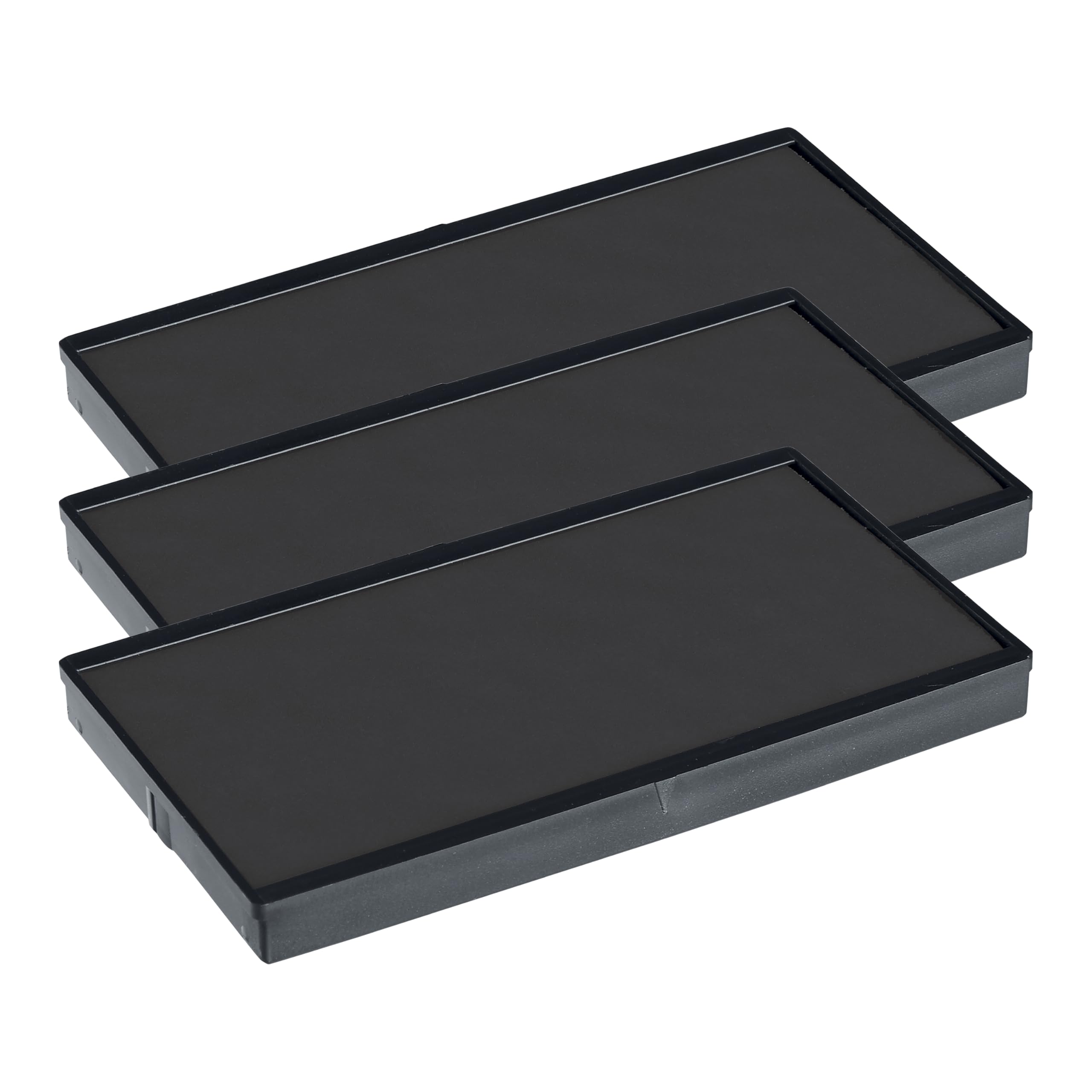 COLOP E/60 Replacement Ink Pads – Pack of 3 E60 Refill Pads Compatible with Printer 60 & Compact 60 Self Inking Stamps (Black)