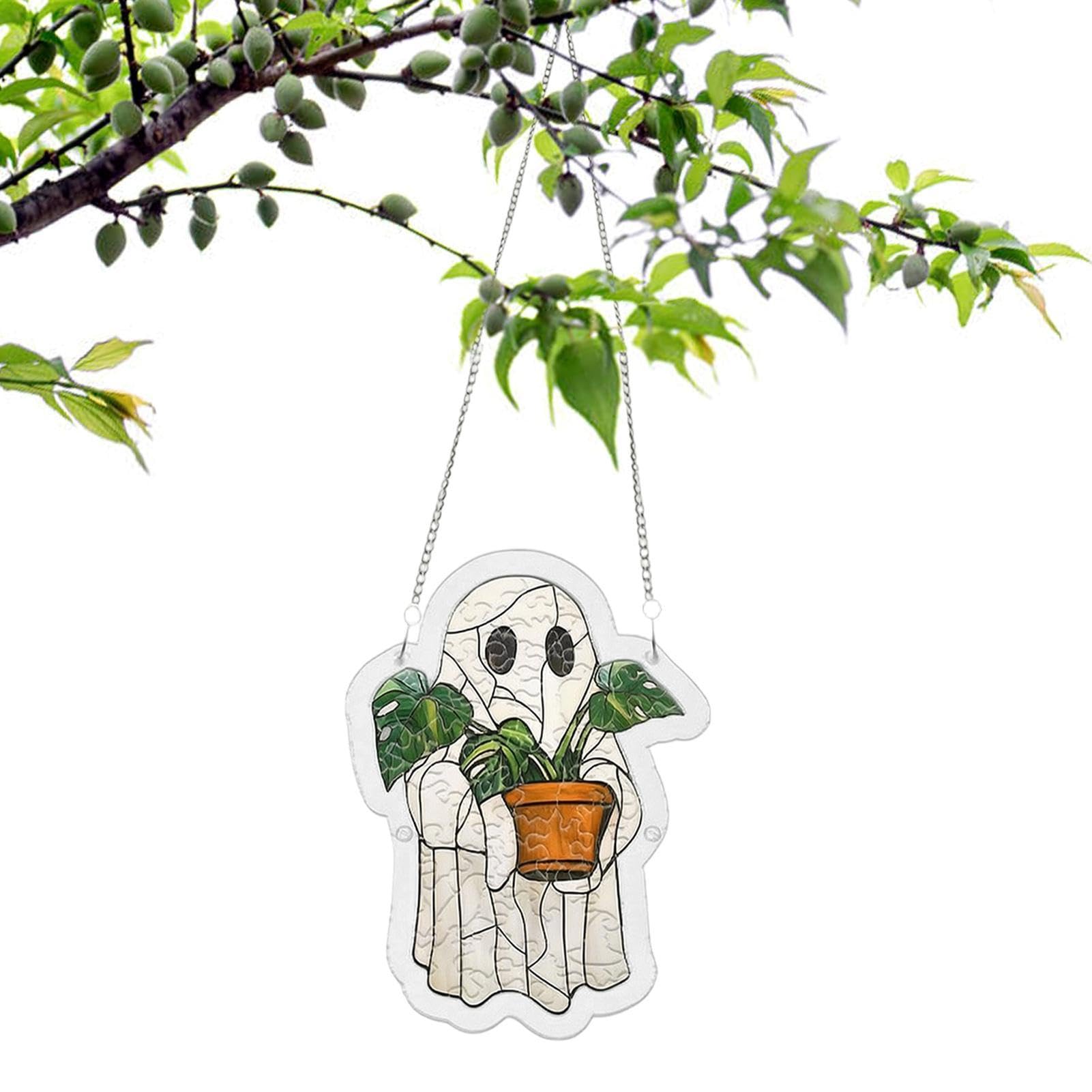 Atrapasol Fantasma Lindo: El Detalle Colgante Ideal para Regalar en Halloween