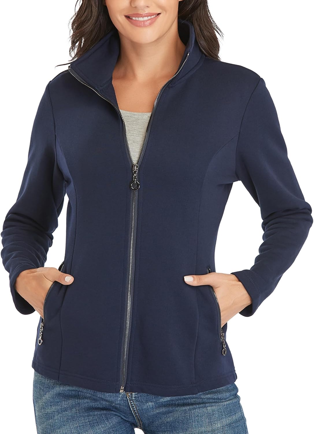 Sweatvesten voor dames in de sale