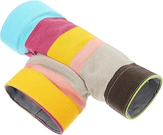 Ipetboom 4 Peças Túnel De Brincar De Hamster Casa De Gerbil Pequeno Tubo De Animal De Estimação Túnel De Ouriço Pequeno Esconderijo De Animais Túnel De Esconderijo De Hamster Pequeno