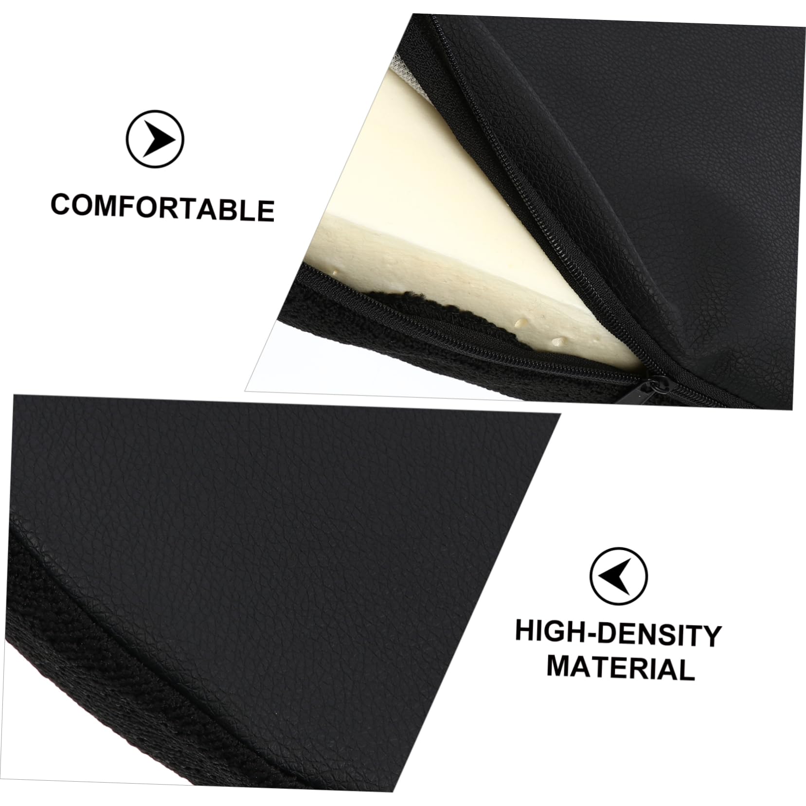 SOLUSTRE Coussin De Siège Auto Mousse à Mémoire Coussin Rehausseur Ergonomique Pour Conduite Confort Optimal Pour Longs Antidérapant Et Réducteur De Pression