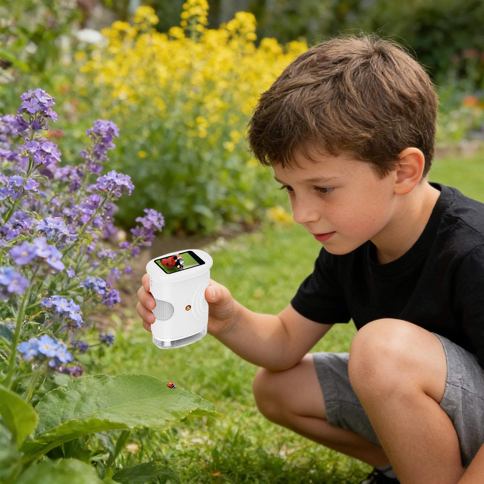 Microscopio Digitale per Bambini Giocattoli Scientifici Educativi