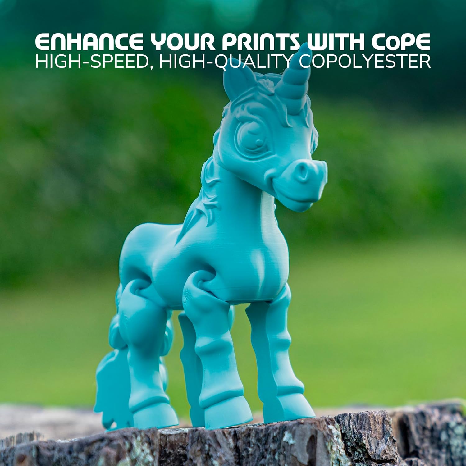 Polymaker Panchroma Teal 3D Printer Filament, 1.75mm 1kg, Prints Better Than PLA, High Speed Printing, Compatible with Most 3D Printers - Image 2