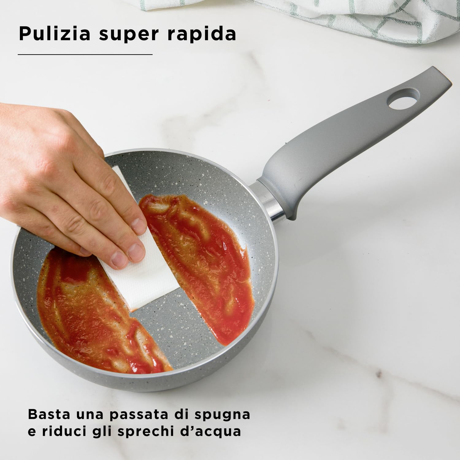 KASANOVA Set pentole per piani cottura tradizionali, set di pentole antiaderente, Batteria di Pentole da 18 pezzi con coperchi, cottura salutare, rapida e uniforme (18 pezzi)