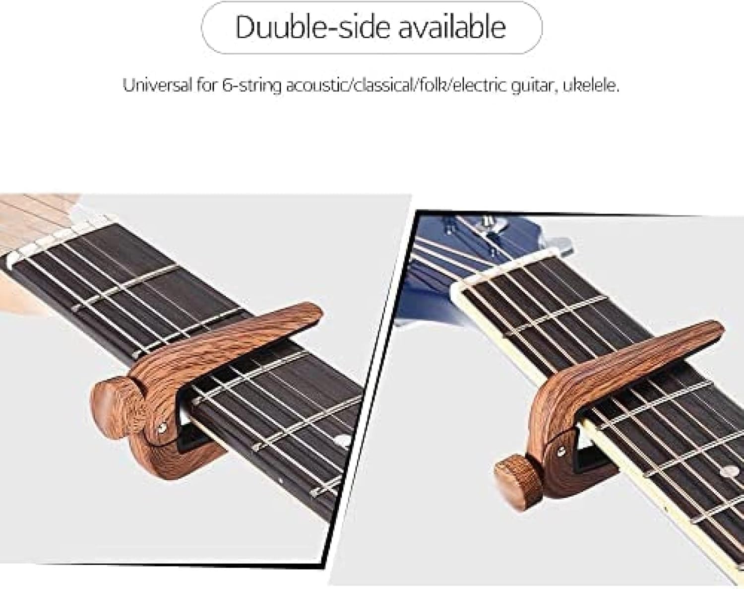 Inicio Instrumento Musical Cejilla Universal Premium para Guitarra Acústica Clásica Folk Eléctrica Ukelele De 6 Cuerdas