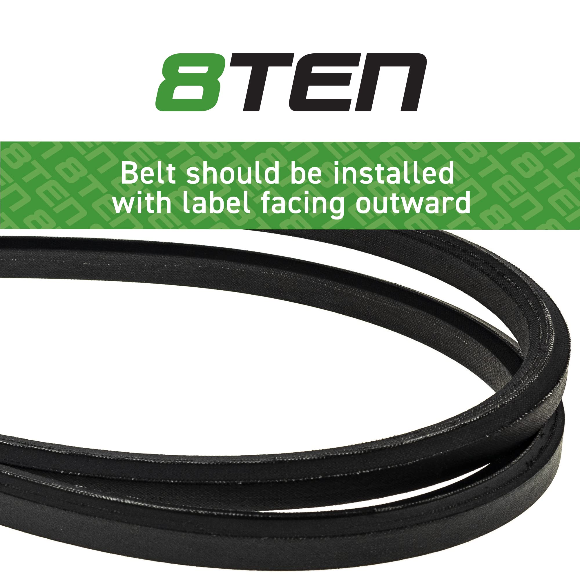 Amazon.com : 8TEN Double Drive Belt for John Deere X300 X304 F620