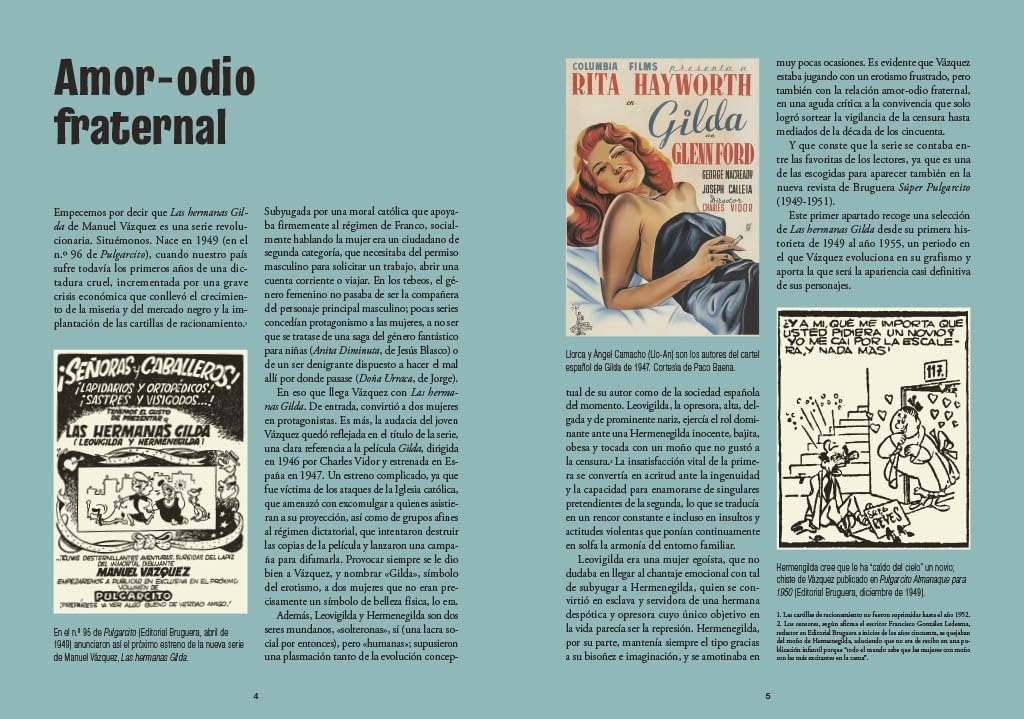 Lo mejor de las hermanas Gilda (Lo mejor de...) (Bruguera Clásica)
