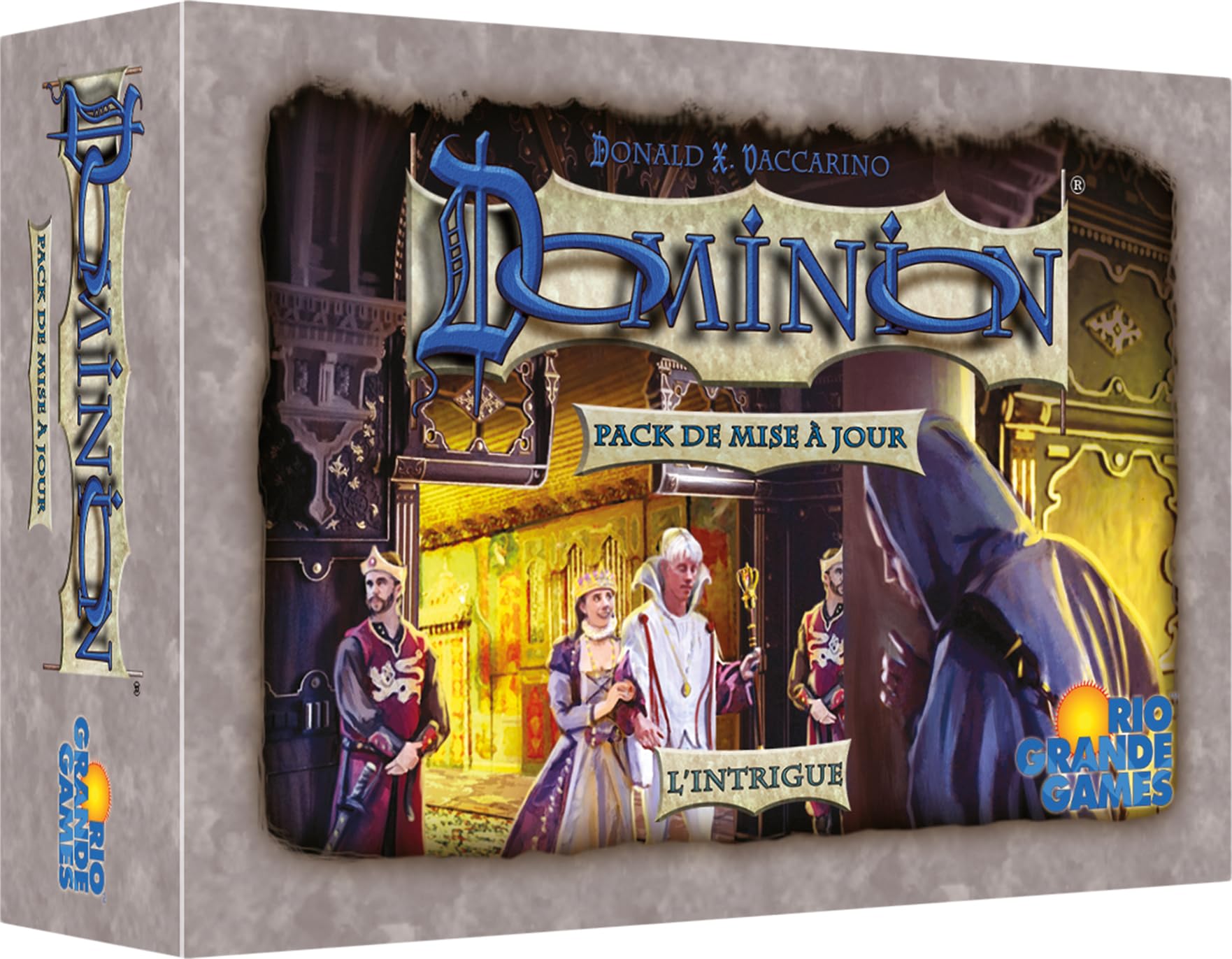 Asmodee - Dominion: The Intrigue - Rio Grande Games - Update Pack for 1st Edition - Second Edition Cards - From 14 Years - 2 to 6 Players - 30 Min - French Version