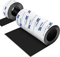 Vista 59 de Tiras de fieltro con respaldo adhesivo, tiras de fieltro adhesivas, paquete de 4 rollos de fieltro 1/2 x 60 pulgadas, cinta de fieltro beige