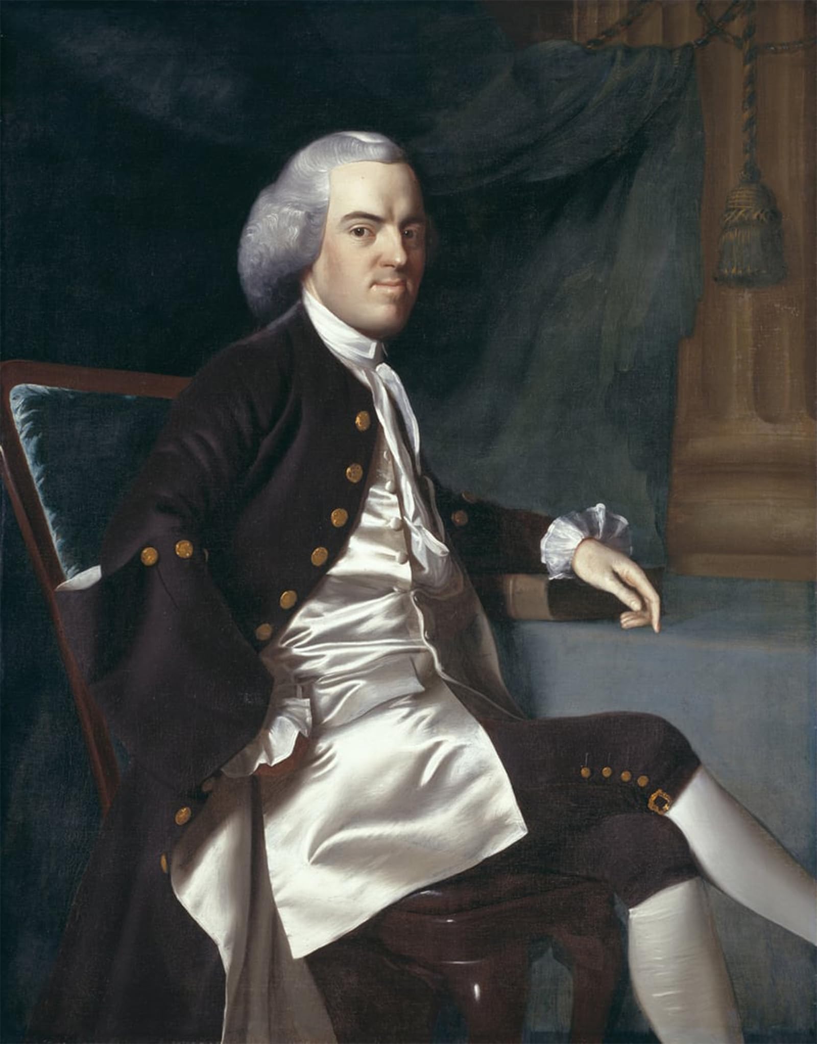 ARTXLXXBN Famous Print Painting Colorful Art Print Daniel Hubbard by Singleton Copley Canvas Art Decorations for Home Decor 60x90cm