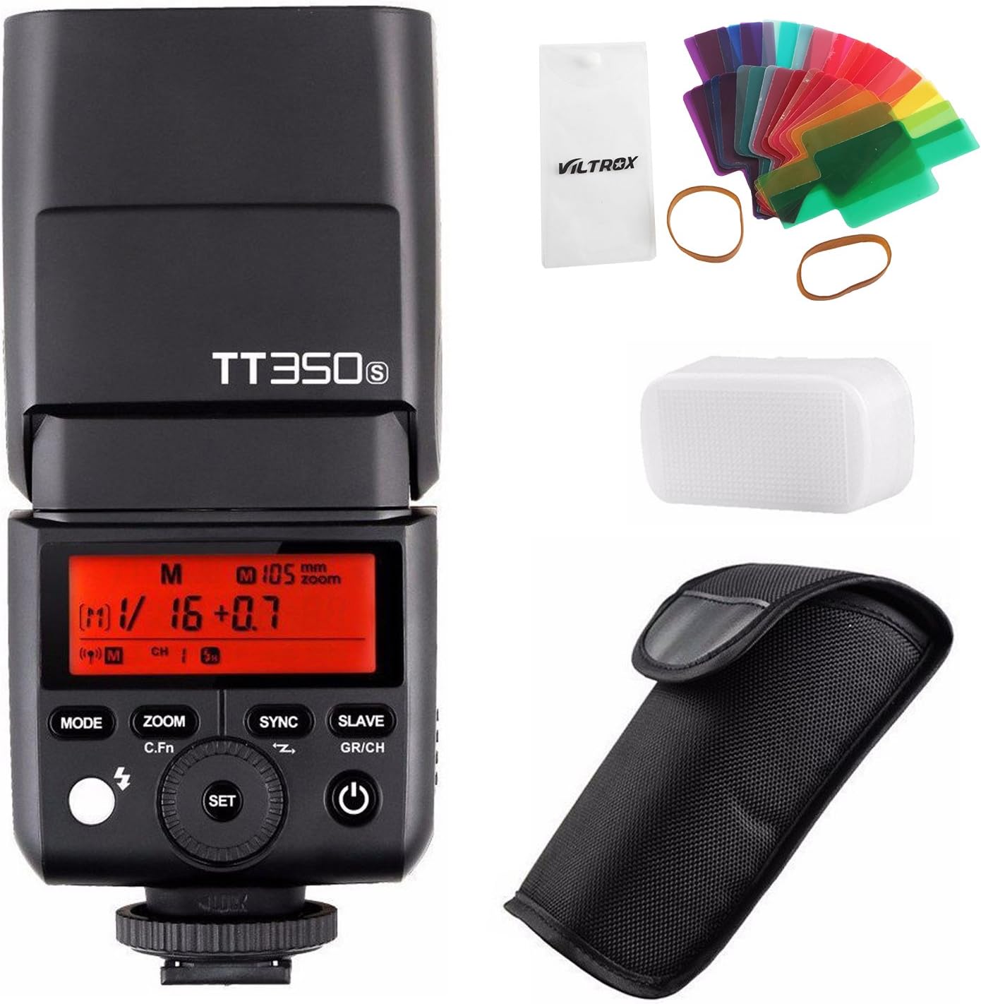 GODOX TT350S TTL Camera Flash GN36 1/8000s HSS Mini Flash Speedlight for Sony Mirrorless Cameras (TT350S)