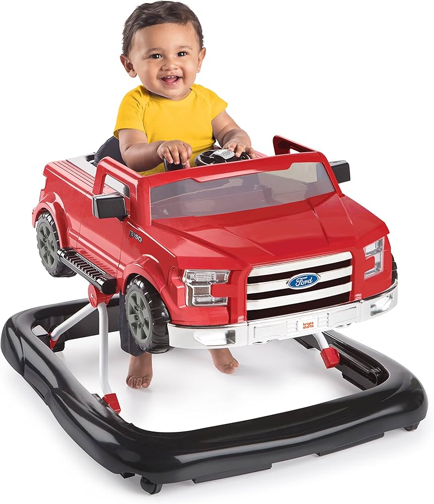 Bright Starts Ford Mustang 3in1 Baby/Toddler Walker Toys/Car Push 6