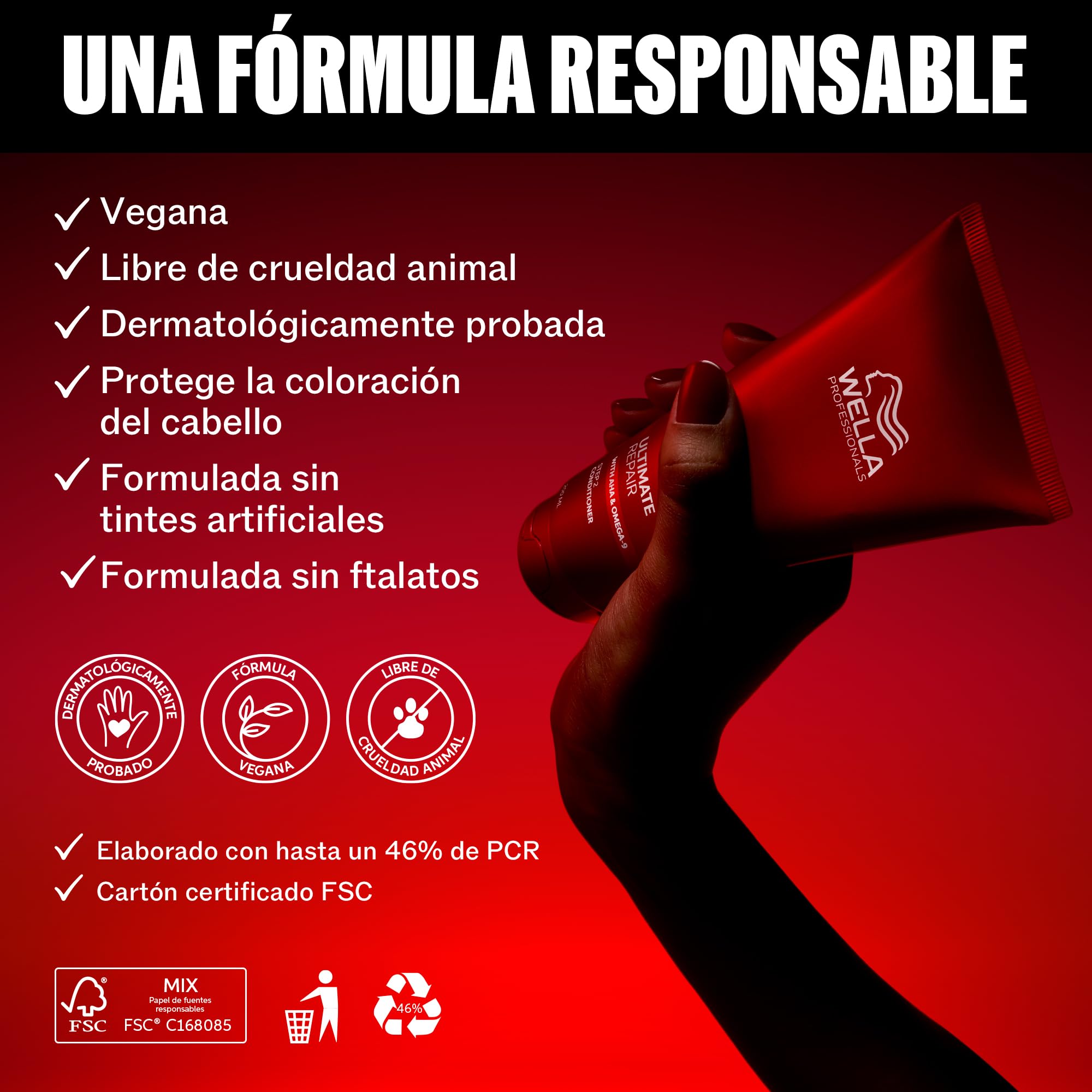 Wella Professionals Ultimate Naprawa, naprawia i przywraca zniszczone włosy, wzmacnia i odżywia