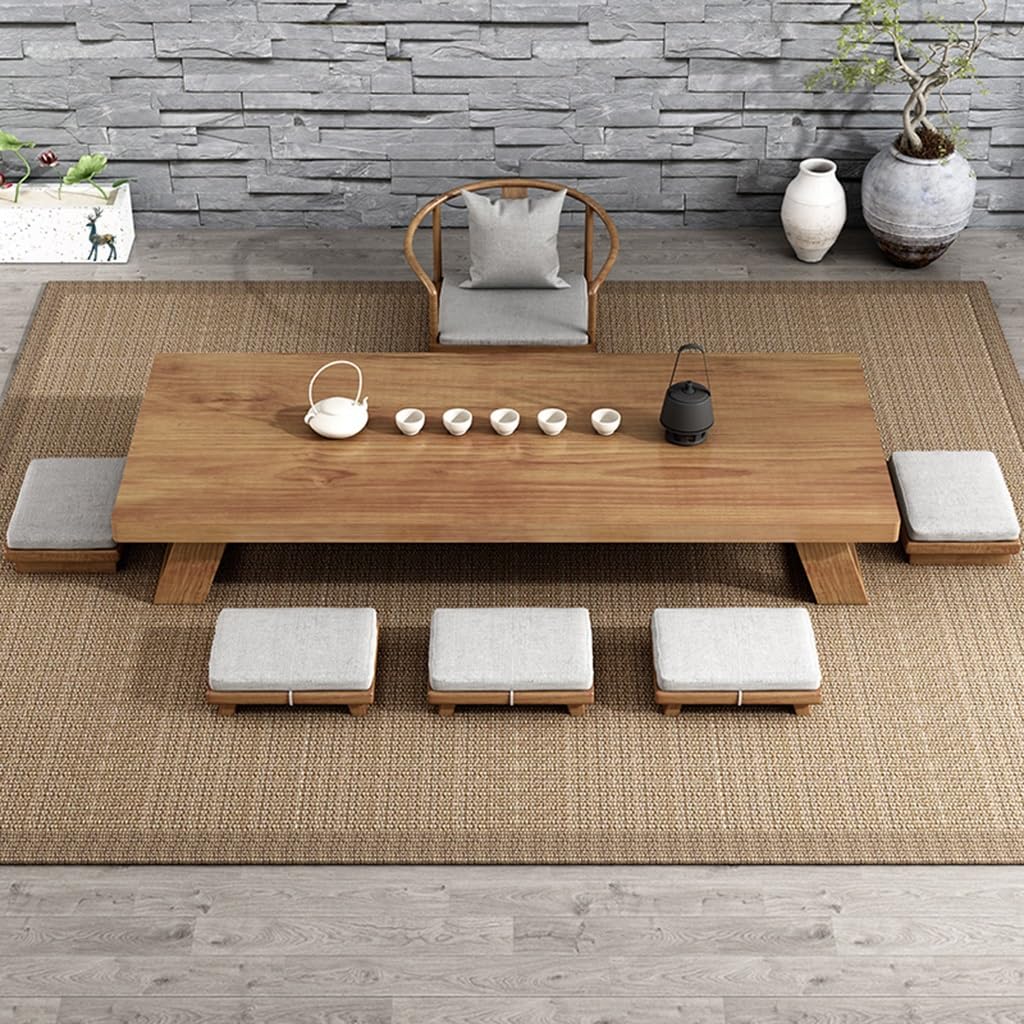 JUNZAI Vintage Multi-Functional Japanese Floor Table, Coffee Table