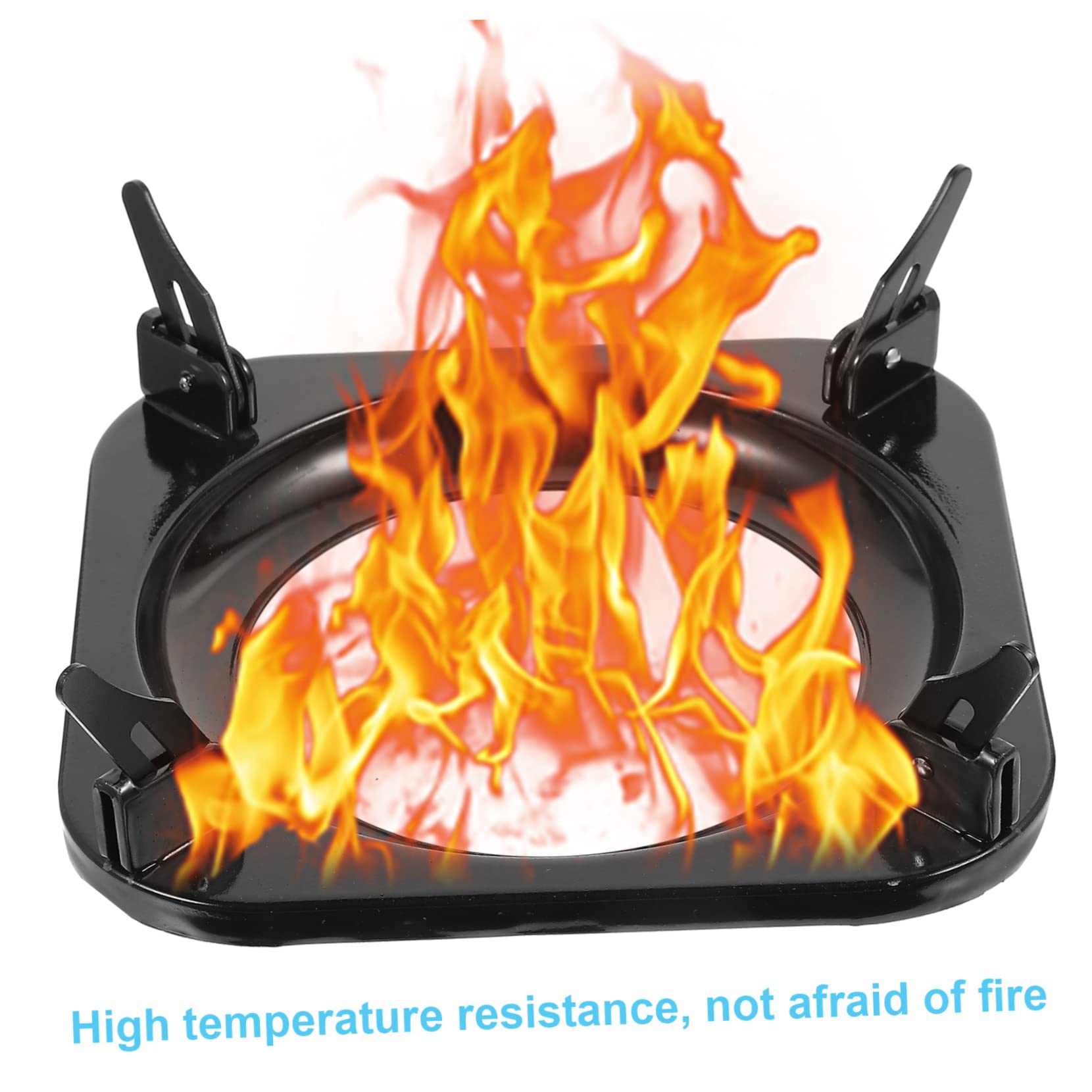 BESTOYARD Rejilla Para Estufas De Gas Aislamiento Térmico y Resistencia Al Fuego, Soporte Metálico Para Hornillos y Hornos, Diseño Sencillo y Duradero, Adecuado Para Cocinas Domésticas, 19,2