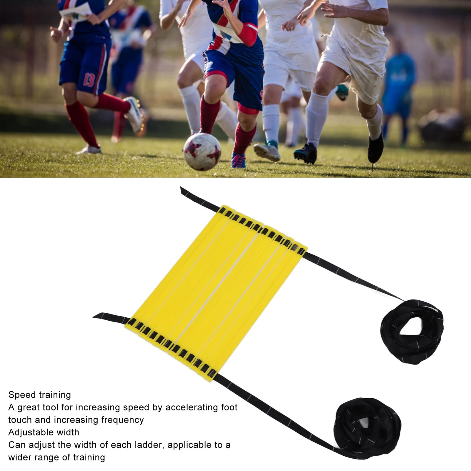 Xolsurg Agile Ladder Speed Training Rope Ladder for Football Basketball Volleyball Rugby