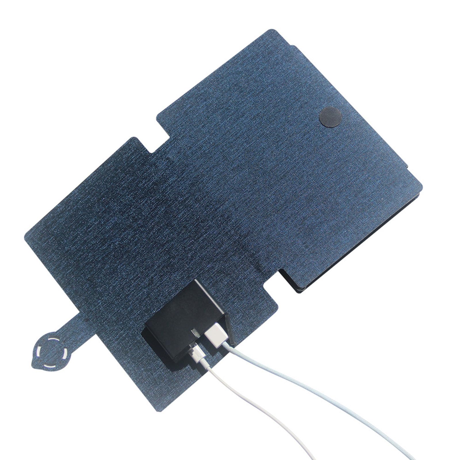 Monokrystaliczny powerbank solarny 28 W z portem USB typu C, składane, monokrystaliczne ogniwo słoneczne, wysoki współczynnik konwersji do oświetlenia ogrodowego na zewnątrz