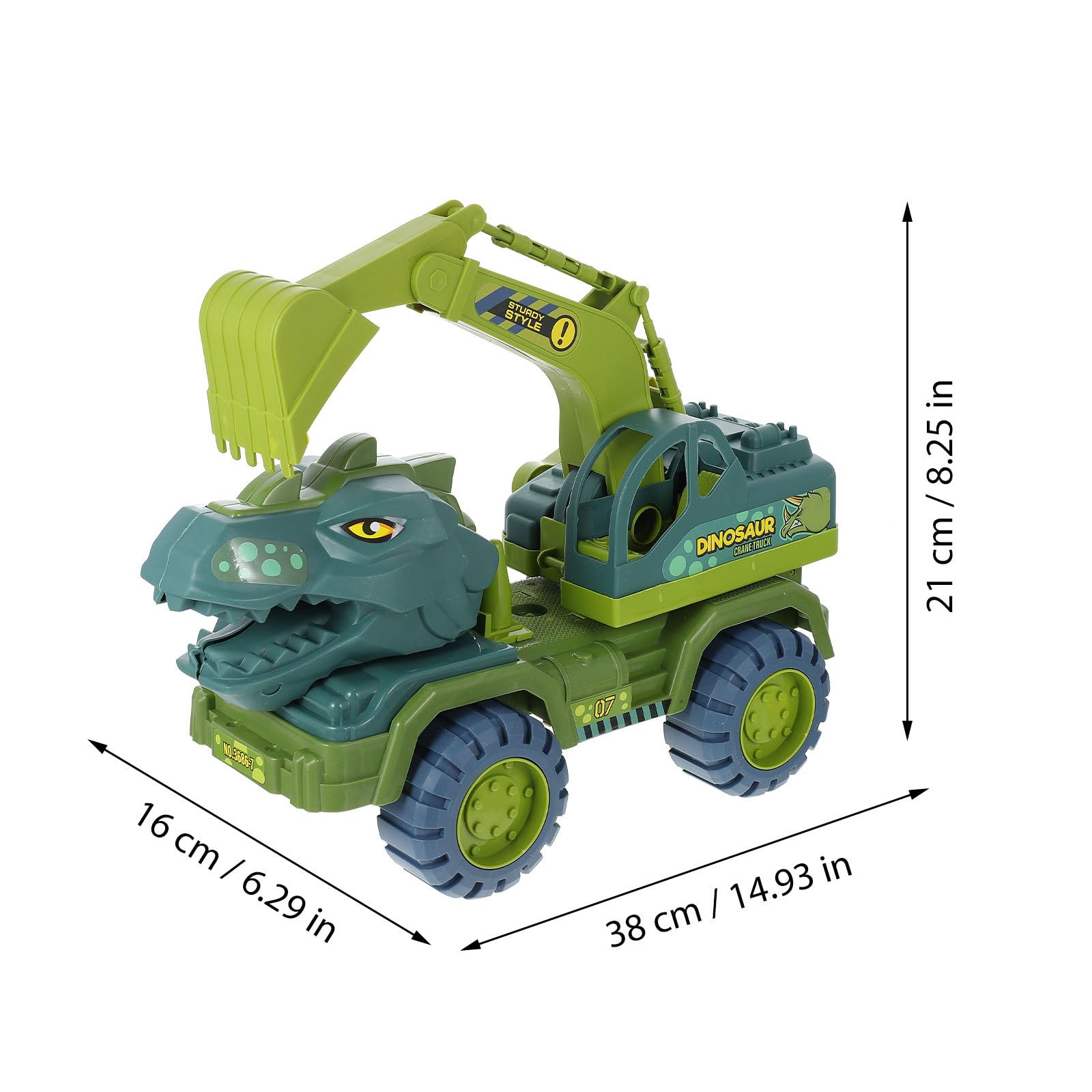 Abaodam Giocattolo Dinosauro per Ragazzo Ragazza in Plastica, Set 1 Pezzo