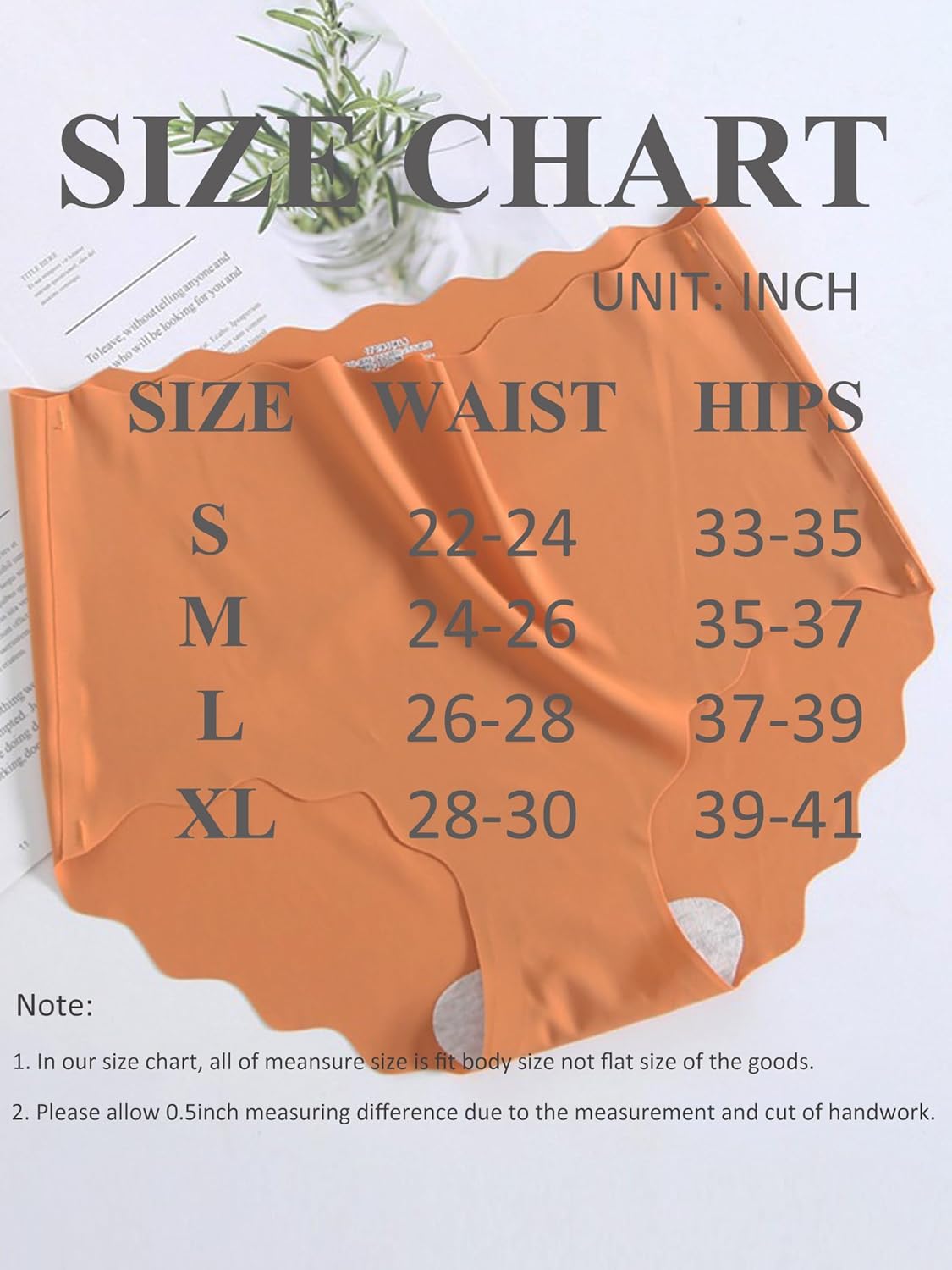 Bolivelan Women's No Show Underwear High Waisted Seamless Panties Stretch Invisibles Briefs 6 Pack - Image 7