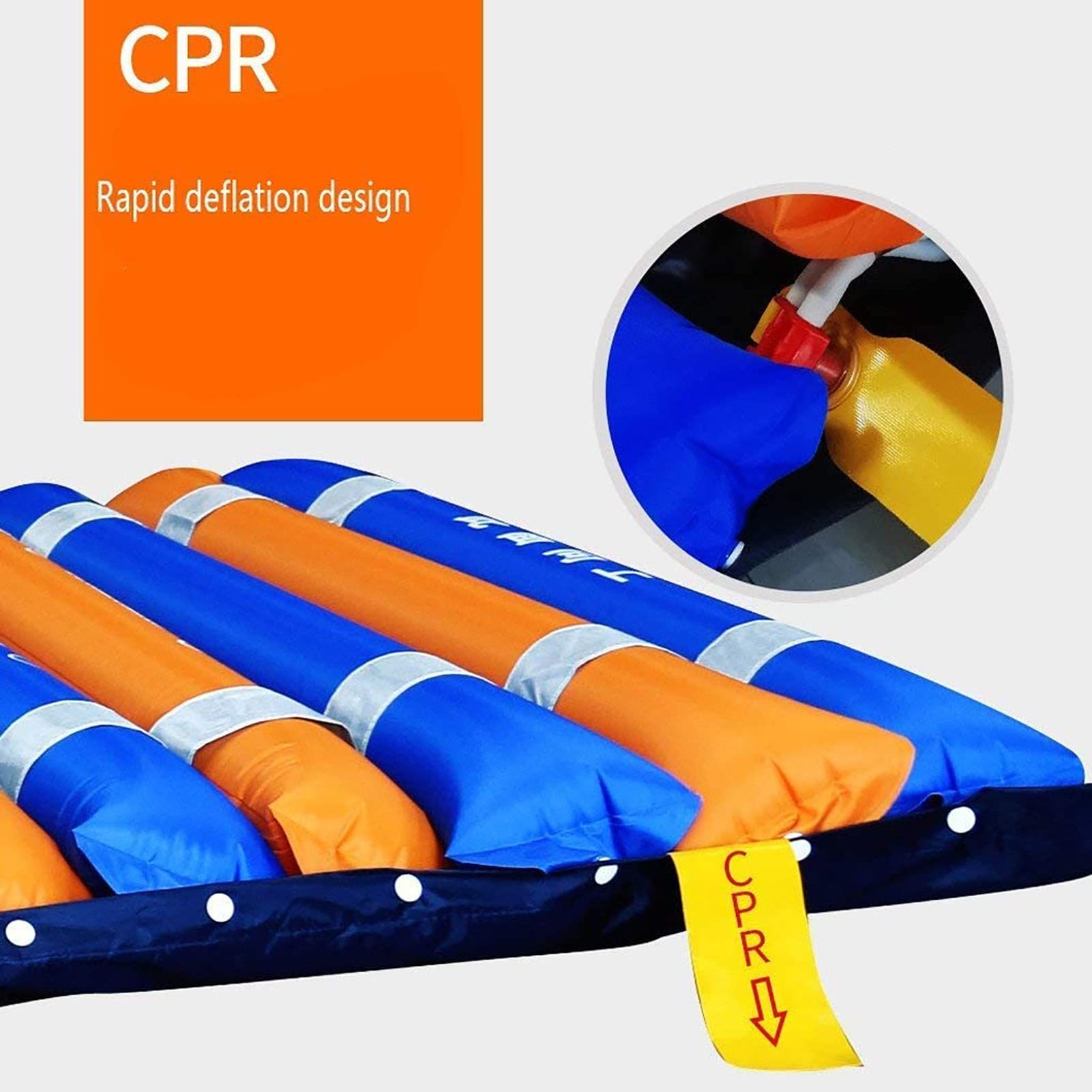 Cojín Colchón antiescaras de presión alterna con Bomba Cama Inflable Desmontable Impermeable y Transpirable El Aire se Adapta a una Cama de Hospital estándar