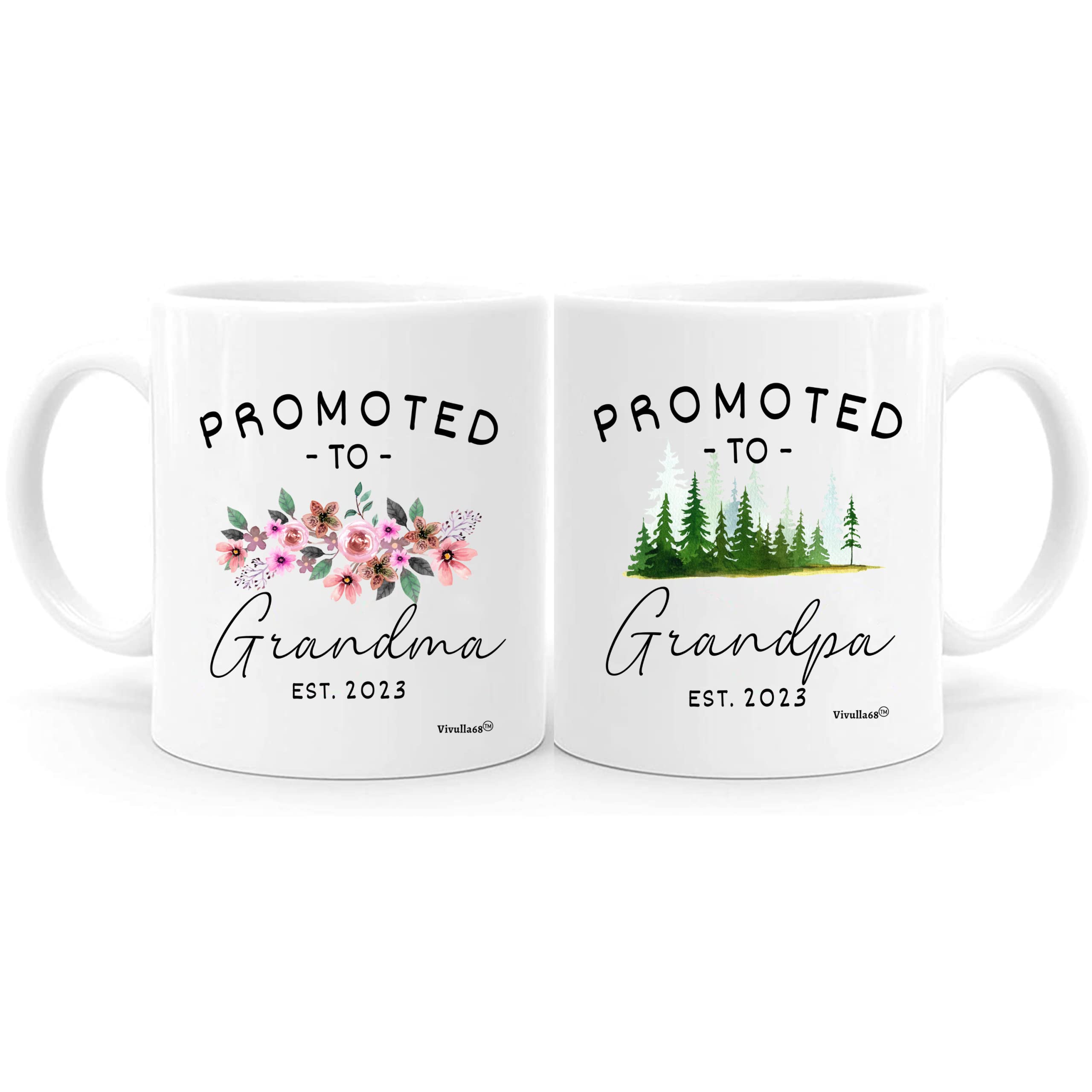 Buy Grandparents Mugs 2023, Grandparent Mugs 2023, Grandparents Mug Set