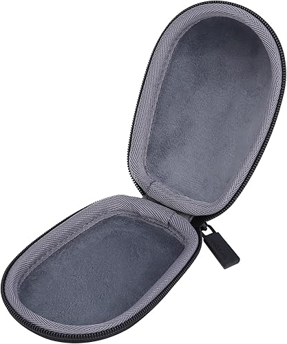 Miniatura 3 de co2CREA Estuche de viaje rígido de repuesto para mouse inalámbrico Logitech Signature M650 (tamaño pequeño, mediano, negro)