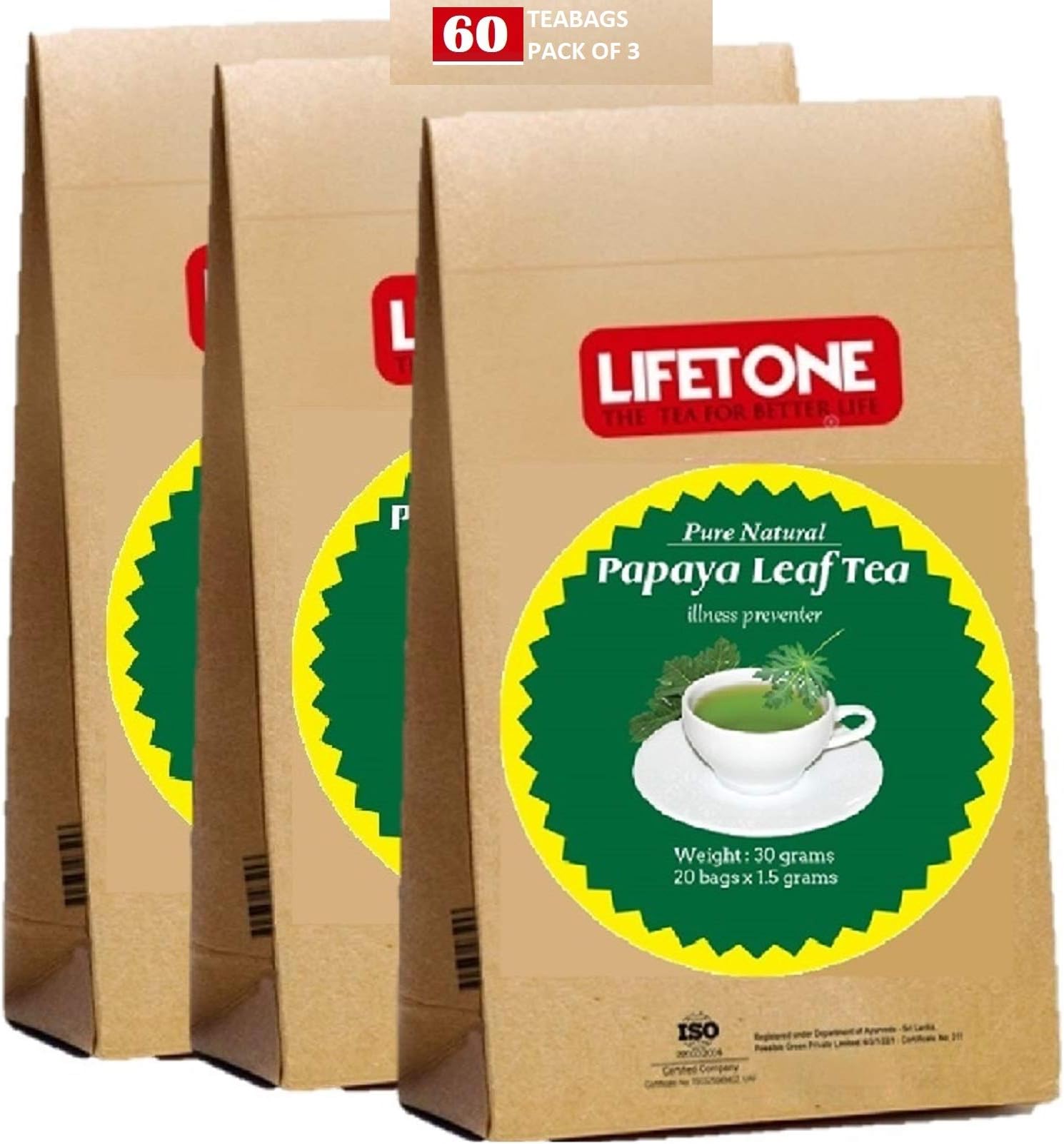 lifetone the tea for better life, Papaya Leaf Tea | Immune System Booster