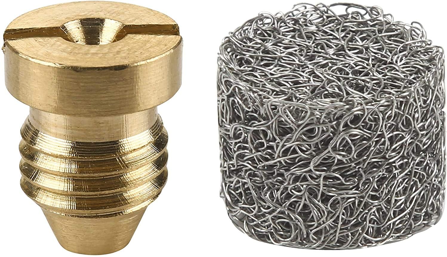 Foam Cannon Orifice Nozzle Tips and Foam Maker, Universal 1.1 mm Thread