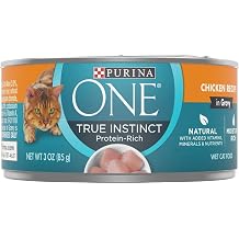 Purina One Smart Blend Cat Savory Chicken Food, 24 By 3 Oz.
