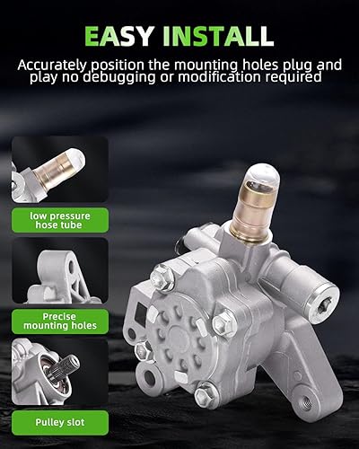 Miniatura 3 de SCITOO Bomba de dirección asistida compatible con 98 99 00 01 02 para Honda para bomba de asistencia eléctrica Accord 21-5919