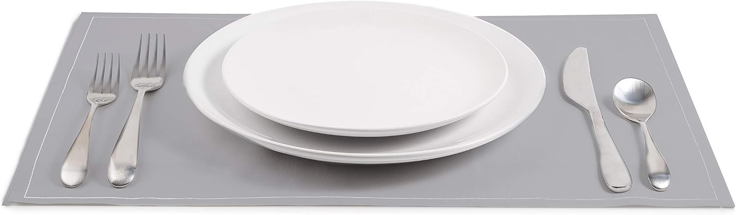 Five Star Napkins 100% Cotton Placemat, Large Placemats for Dining Table, Place Mat, Placemats Set, Table Mats, Modern Placemats, Placemats Bulk 12.6" x 18.9", 25x, Sand