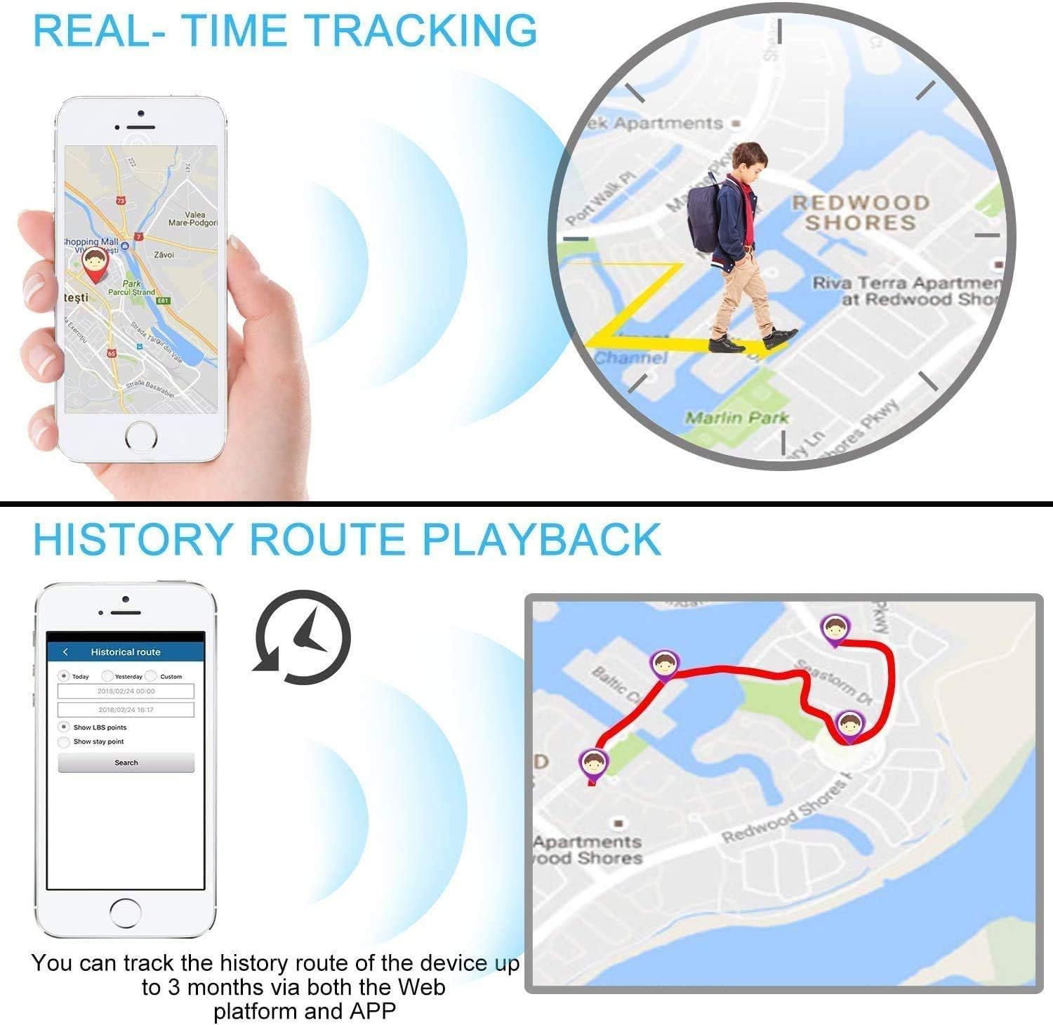 Buу 1 gеt 1 Zeerkeer Mini GPS Tracker Magnetic Mini GPS Locator Real-Time Anti-Theft Hidden Micro Tracker Device with Geo-Fence for Kids, Elderly, Wallet, Luggage and Important Document