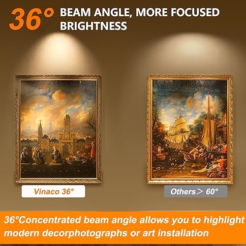 Miniatura 7 de Vinaco Bombillas GU10, paquete de 6 bombillas halógenas de 120 V 35 W, regulable, MR16 GU10 con larga vida útil, gu10+c para iluminación empotrada