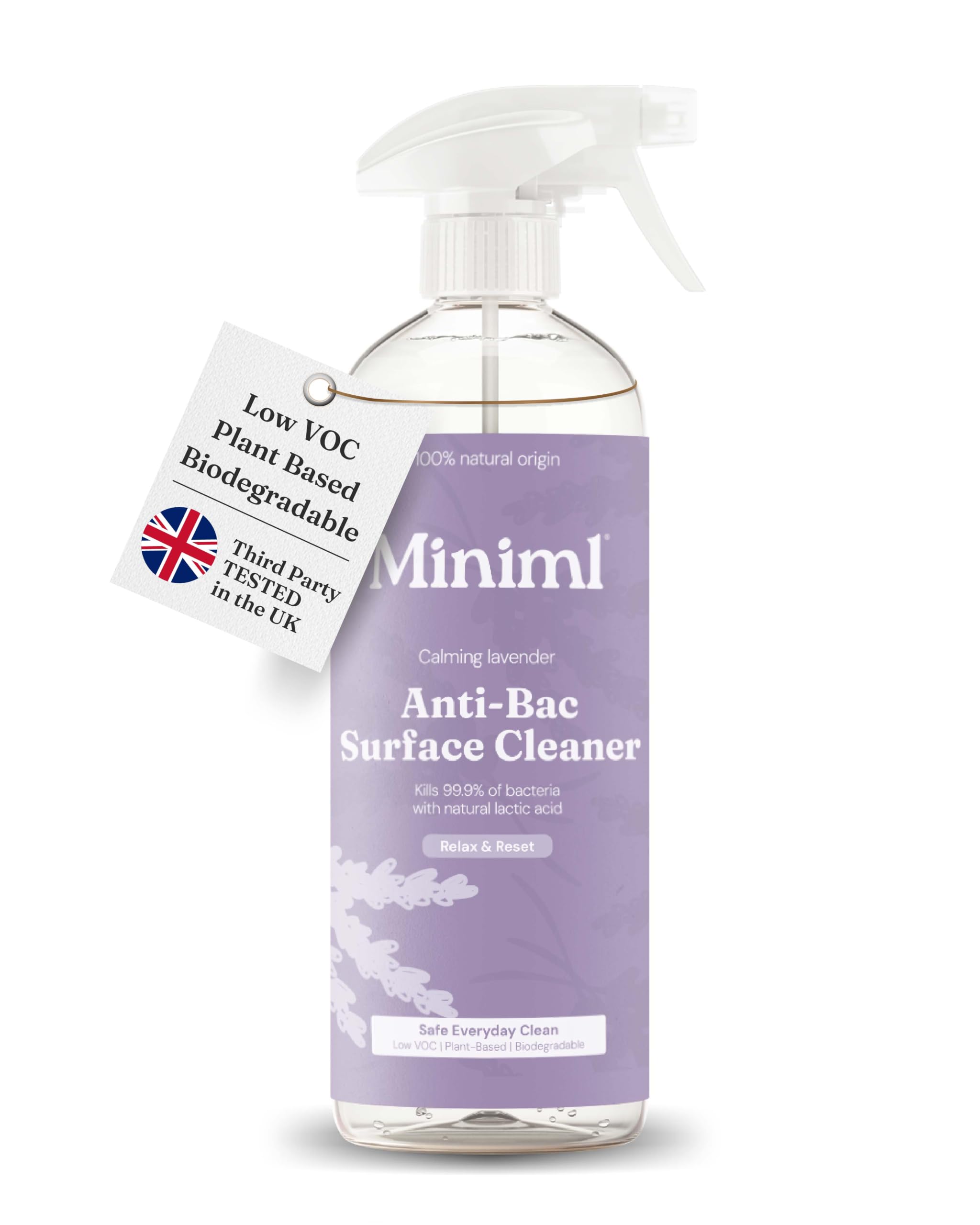 Miniml Calming Lavender Anti-Bac Surface Cleaner