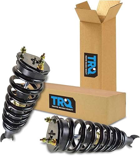 Miniatura 207 de TRQ - Conjunto de puntal delantero y resorte helicoidal (lados del conductor y del pasajero), para auto