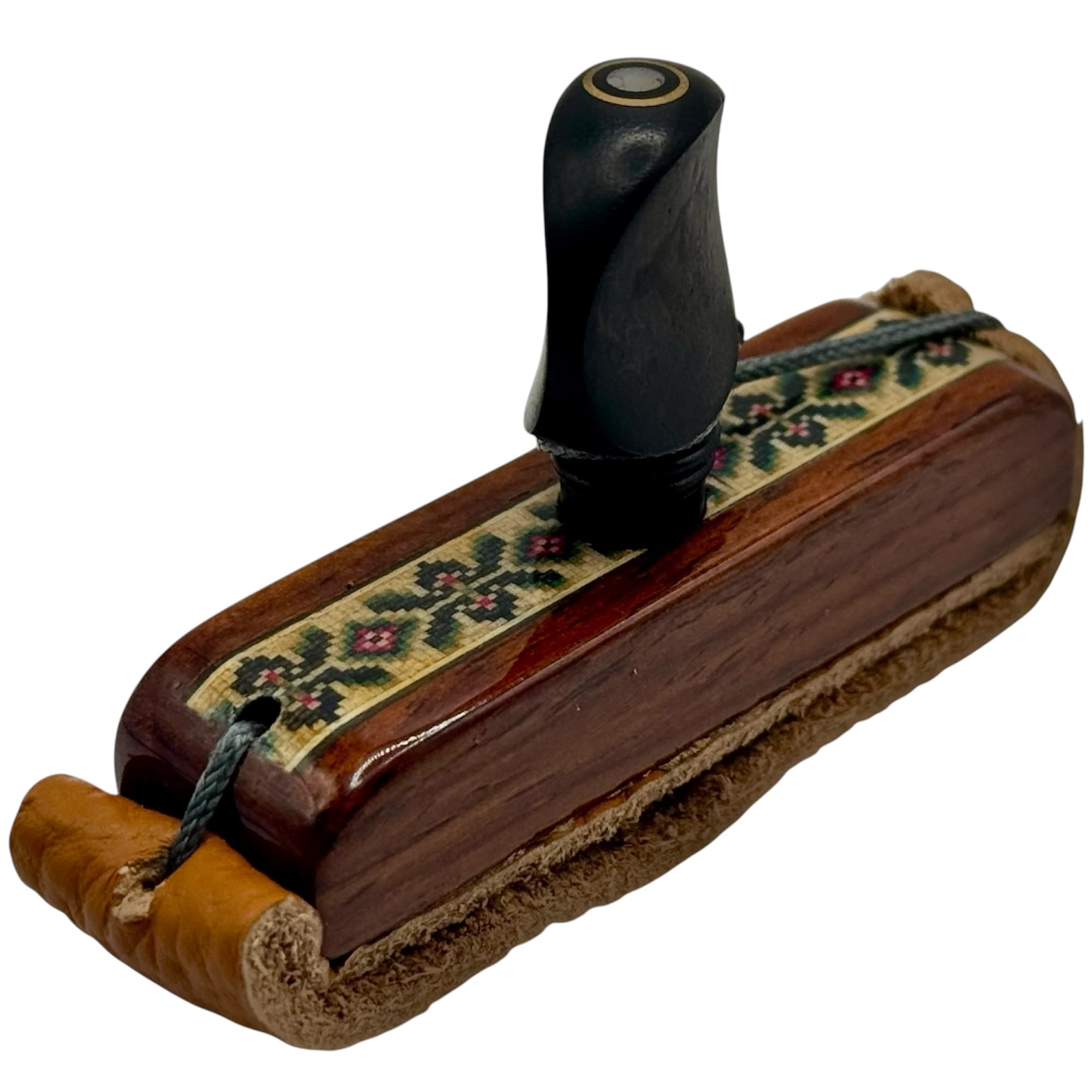 Cejilla Artesana para Guitarra Flamenca NAZARÍ de Cocobolo | Fabricada en España | Cejillas Algeciras