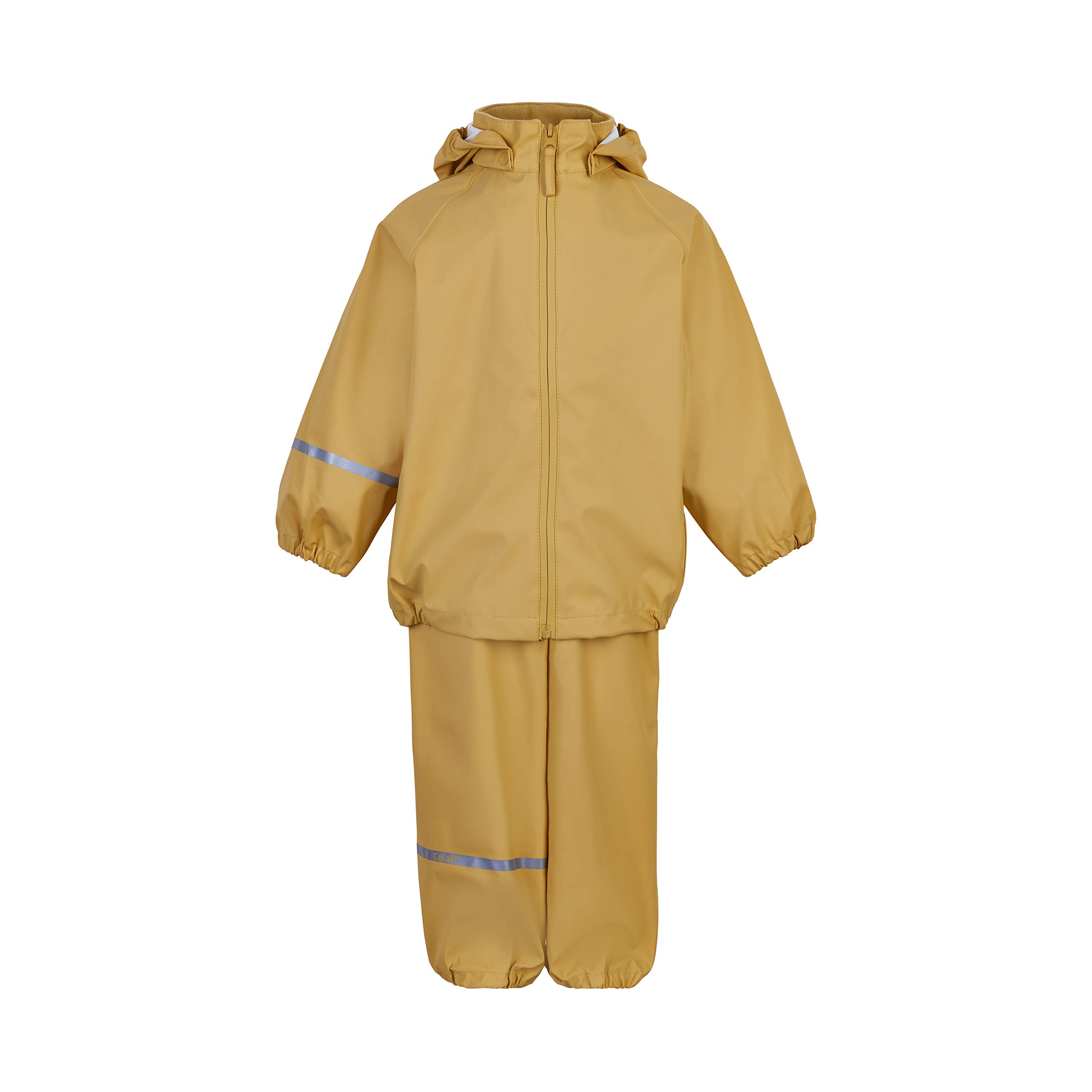 Celavi Unisex Kinder Basic Rainwear Set -Pu Rainwear set (1er Pack)