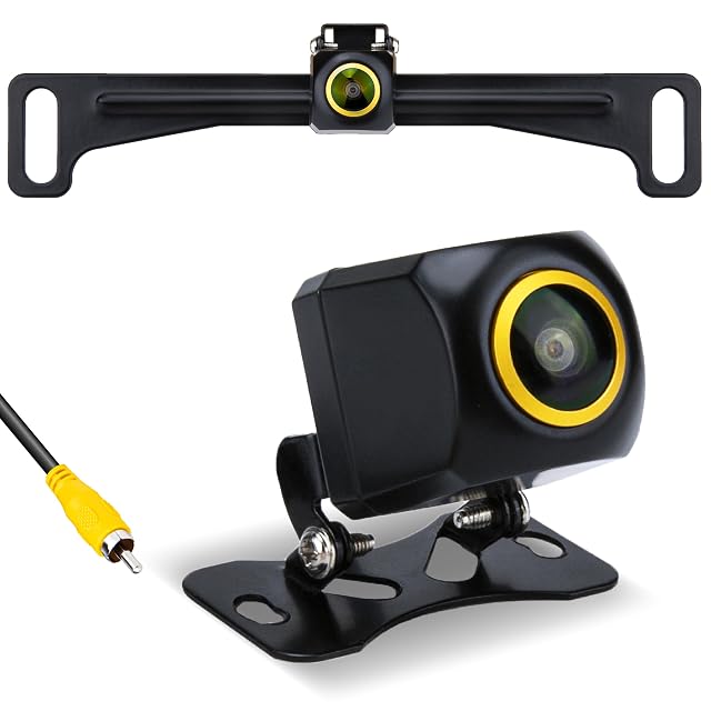 Backup Camera Reverse Camera for Car AHD 1080P Back Up Cameras Metal Housing 170 Degree Wide View Angle